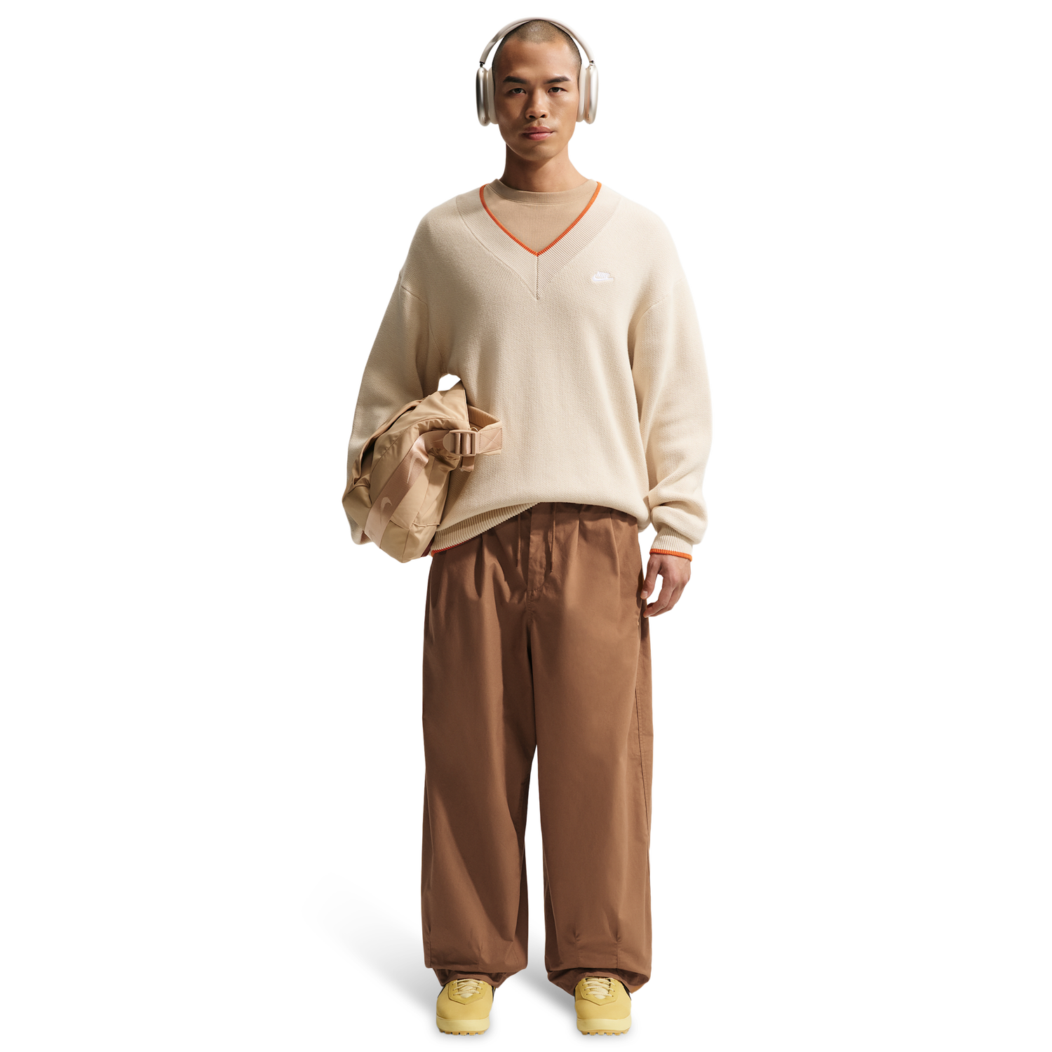 Nike Club Balloon Pants - Men's - Ale Brown/Ale Brown