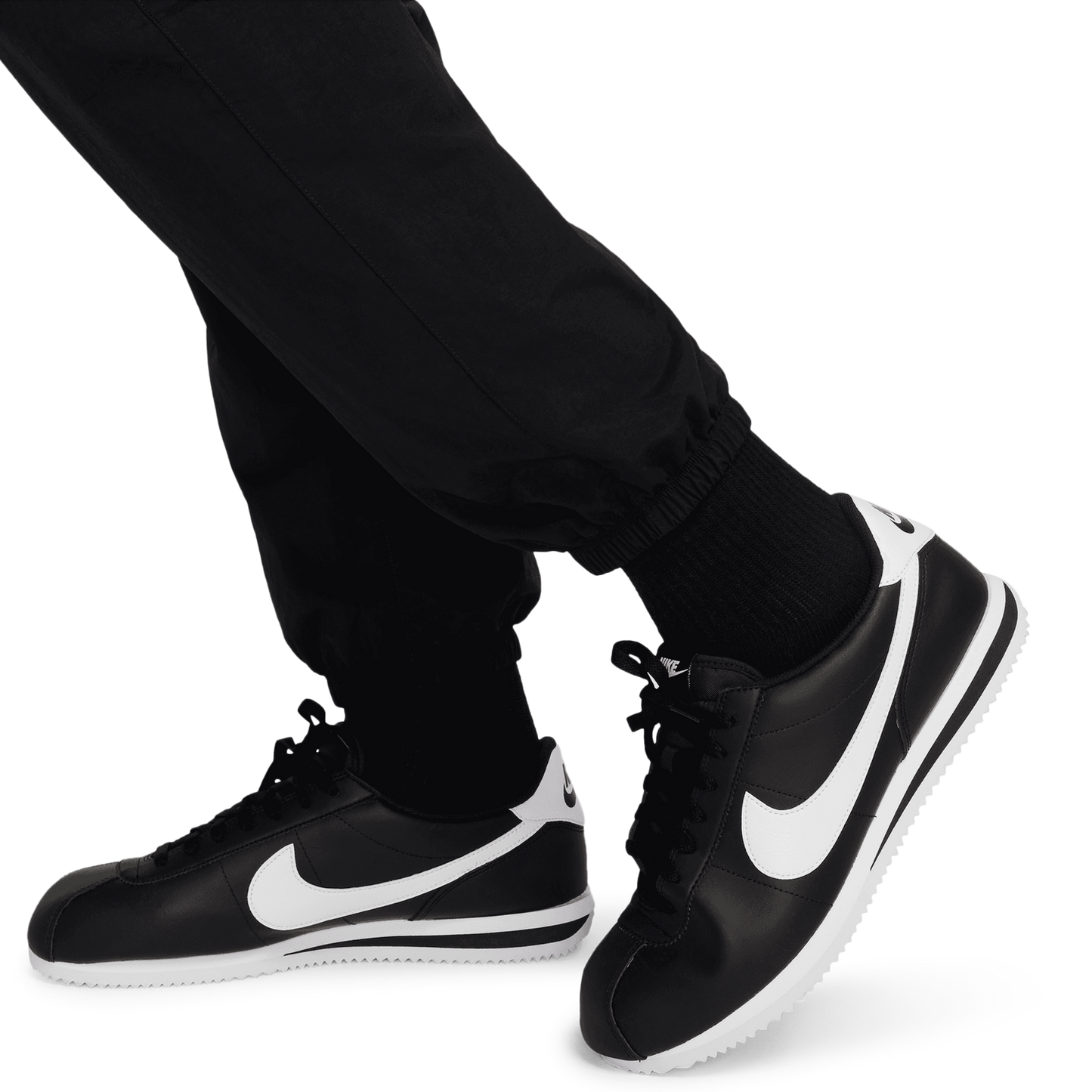 Nike Club Woven Cargo Pants - Men's - Black/White