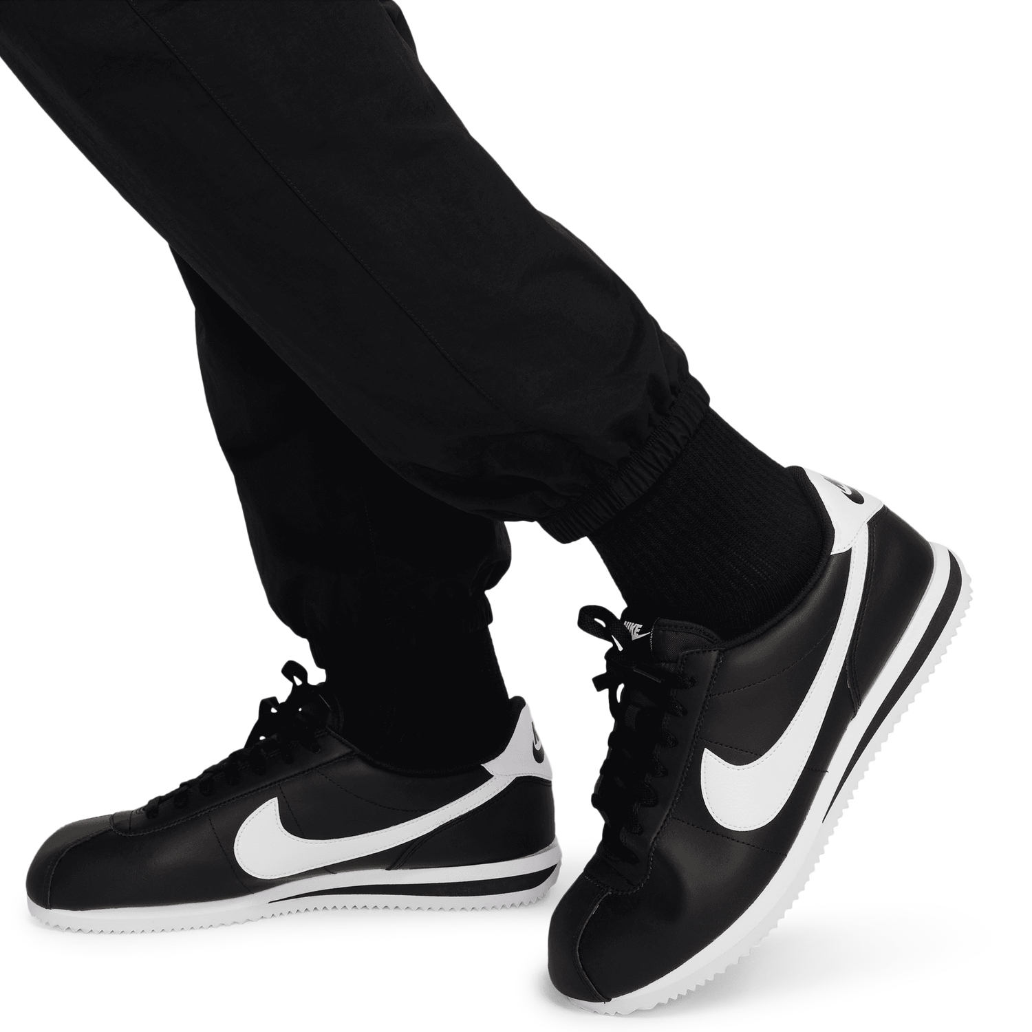 Nike Club Woven Cargo Pants - Men's - Black/White