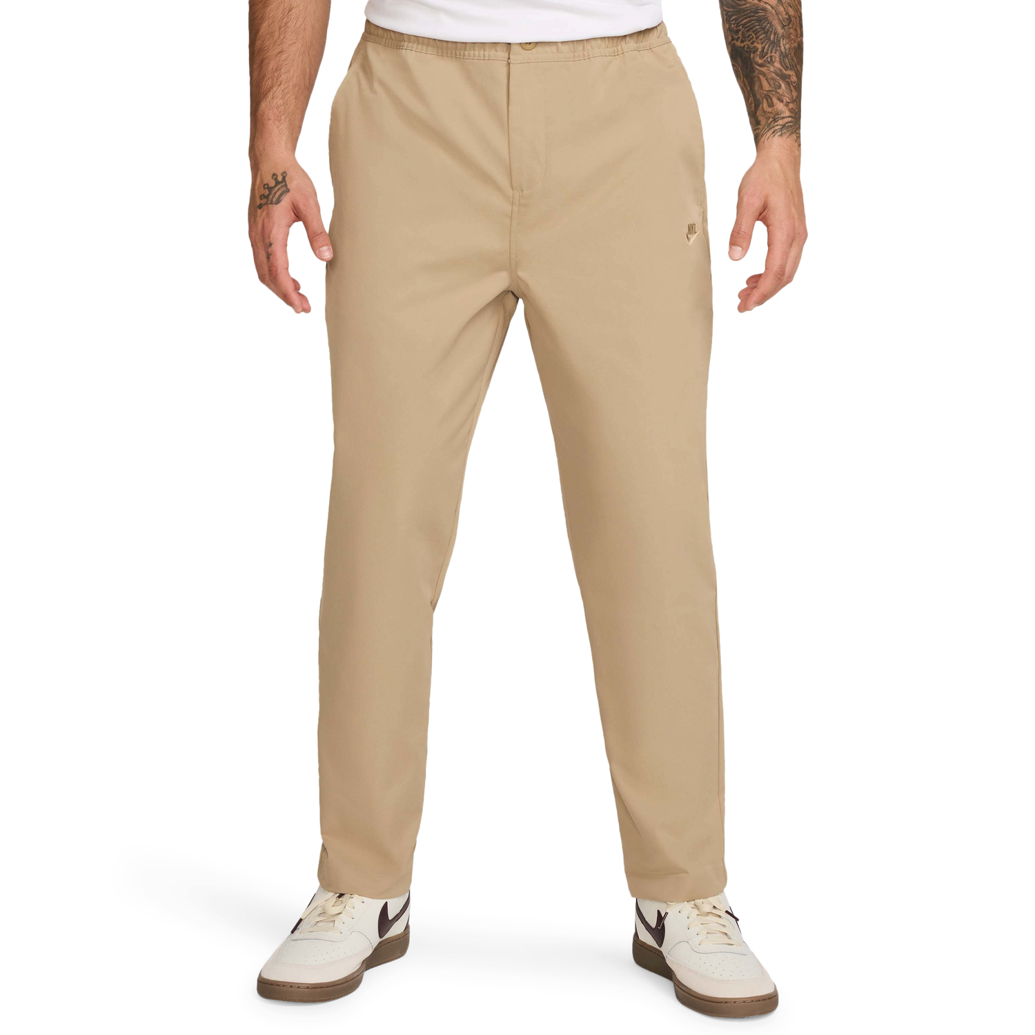 Nike Club Woven Tapered Pants - Men's - Parachute Beige/Parachute Beige
