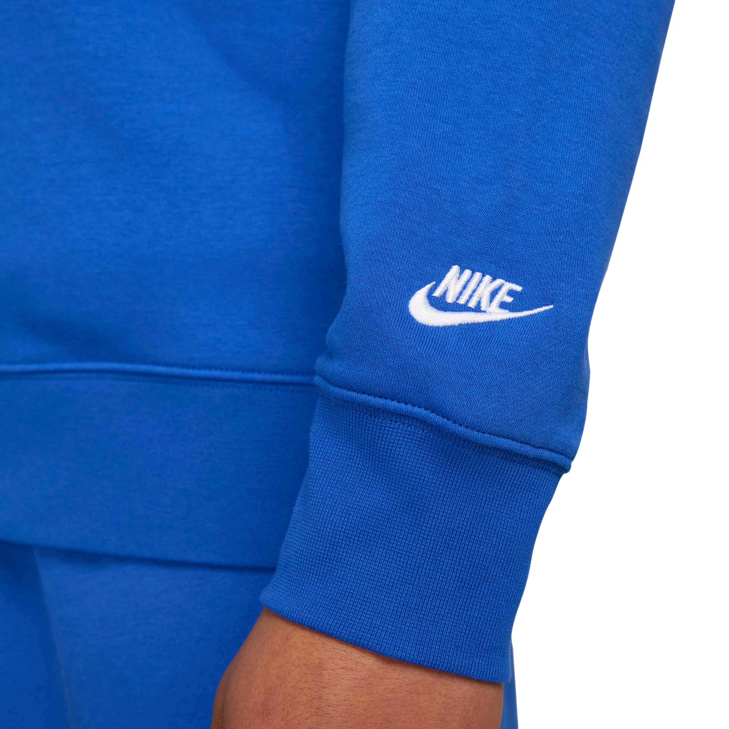 Nike NSW Club BB Crew GFX - Men's - Game Royal/White