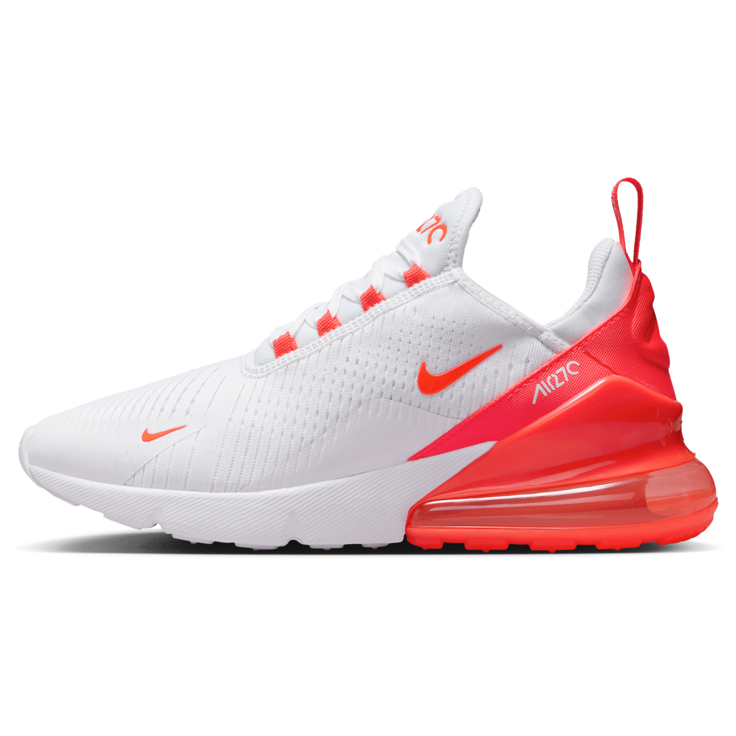 Nike Air Max 270 - Women's - White/Brt Crimson/White