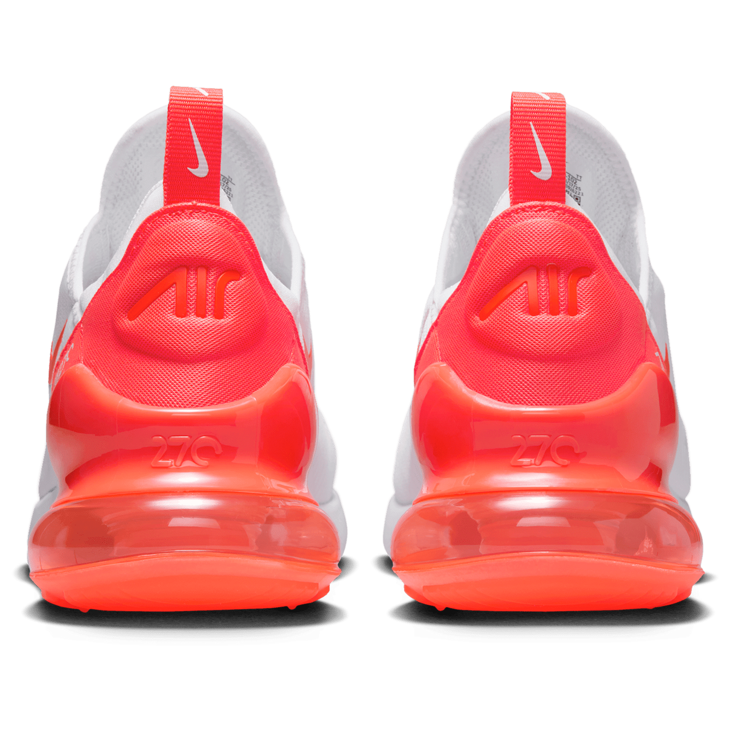 Nike Air Max 270 - Women's - White/Brt Crimson/White
