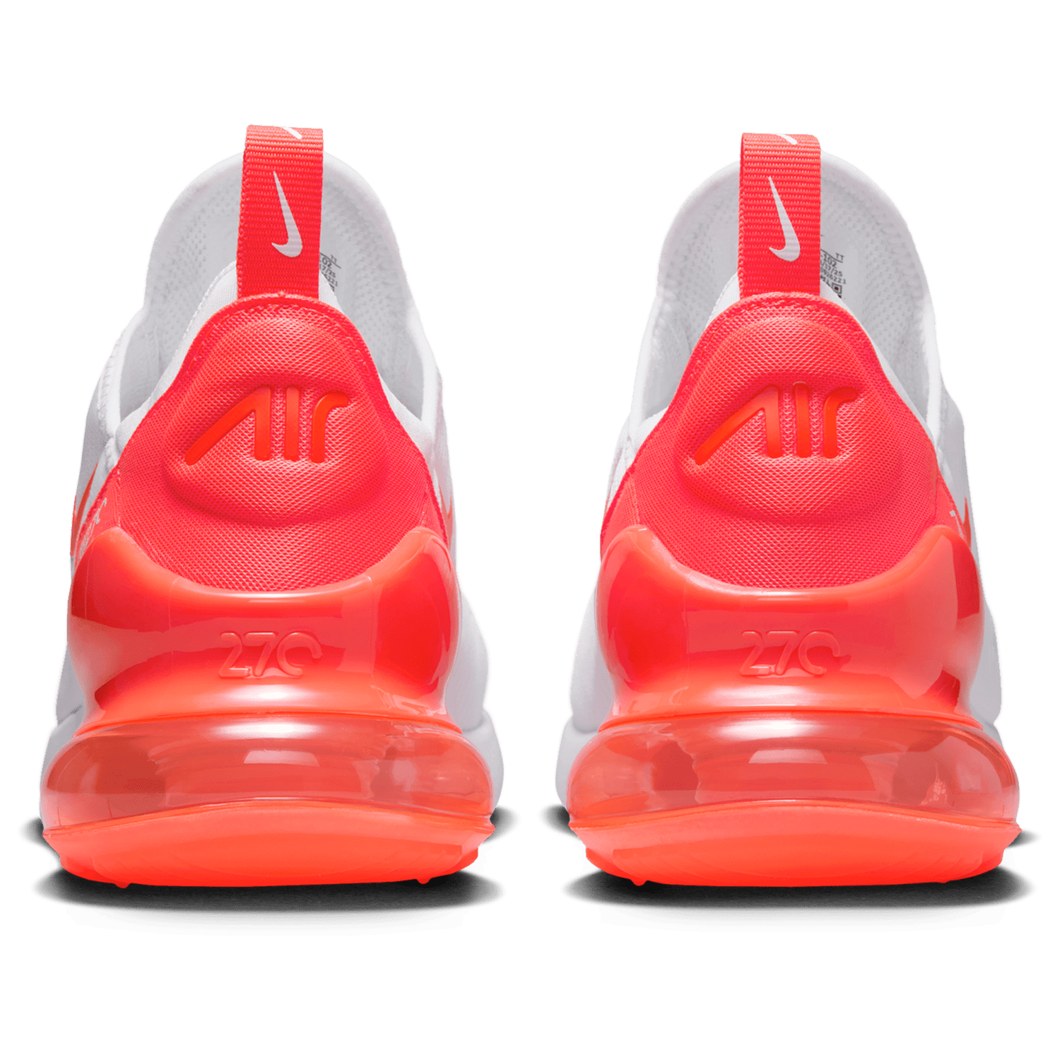 Nike Air Max 270 - Women's - White/Brt Crimson/White