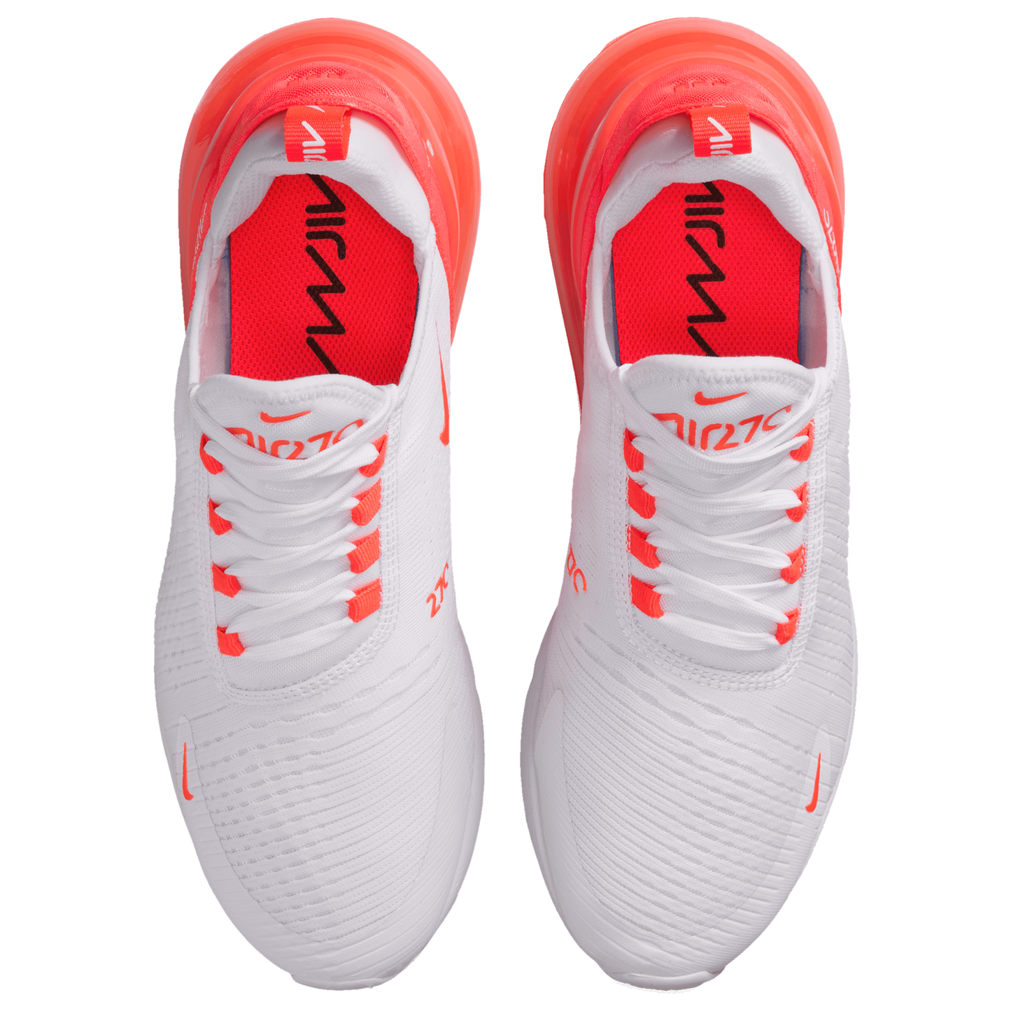 Nike Air Max 270 - Women's - White/Brt Crimson/White