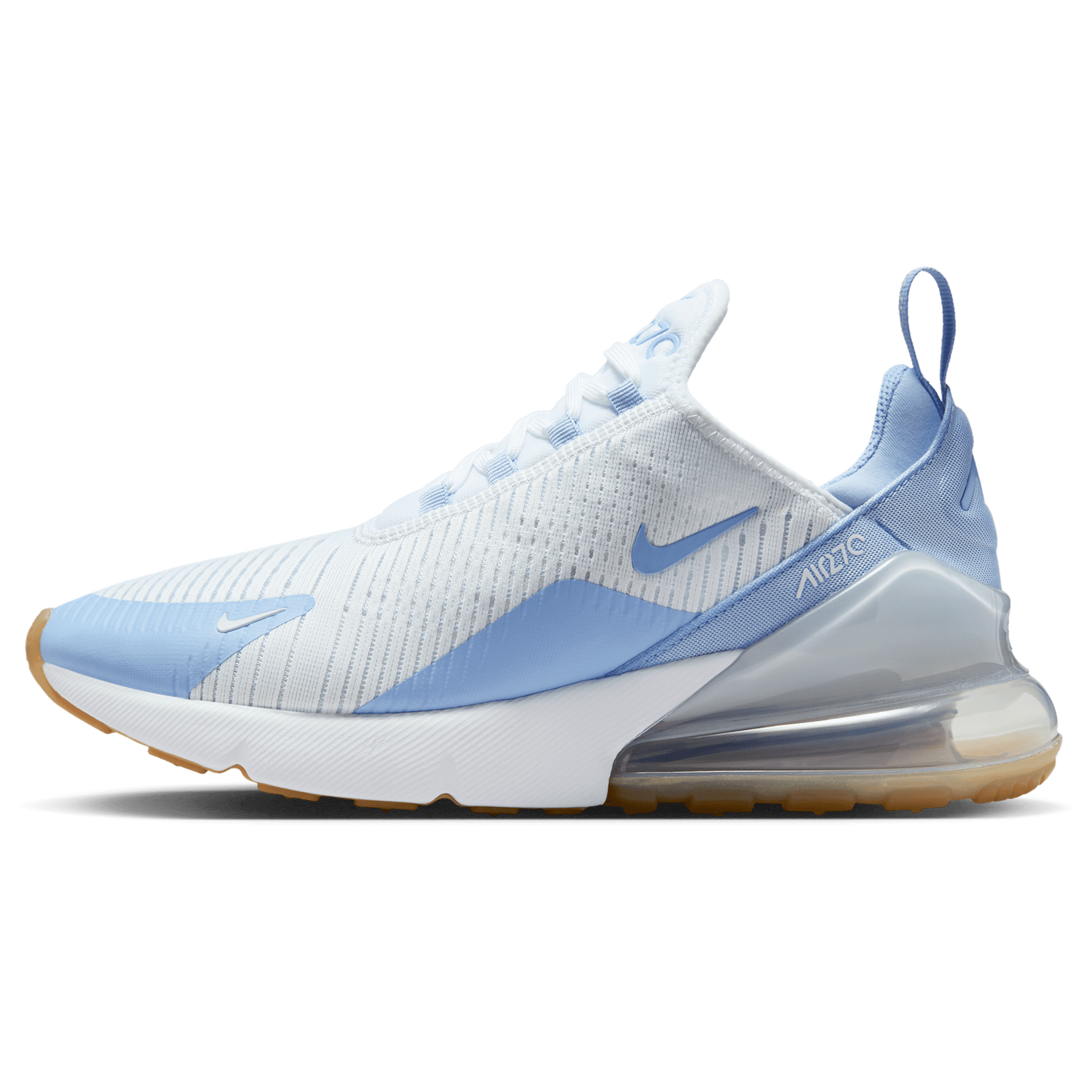 Nike Air Max 270 - Women's - Aluminum/White/Blue Tint