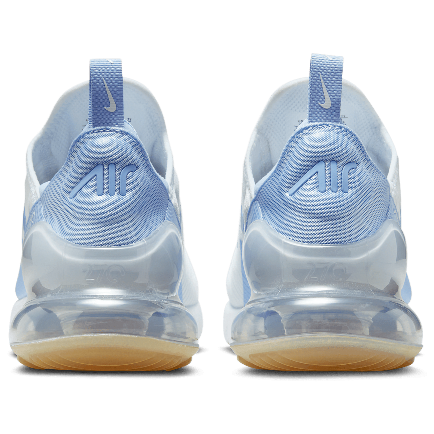 Nike Air Max 270 - Women's - Aluminum/White/Blue Tint