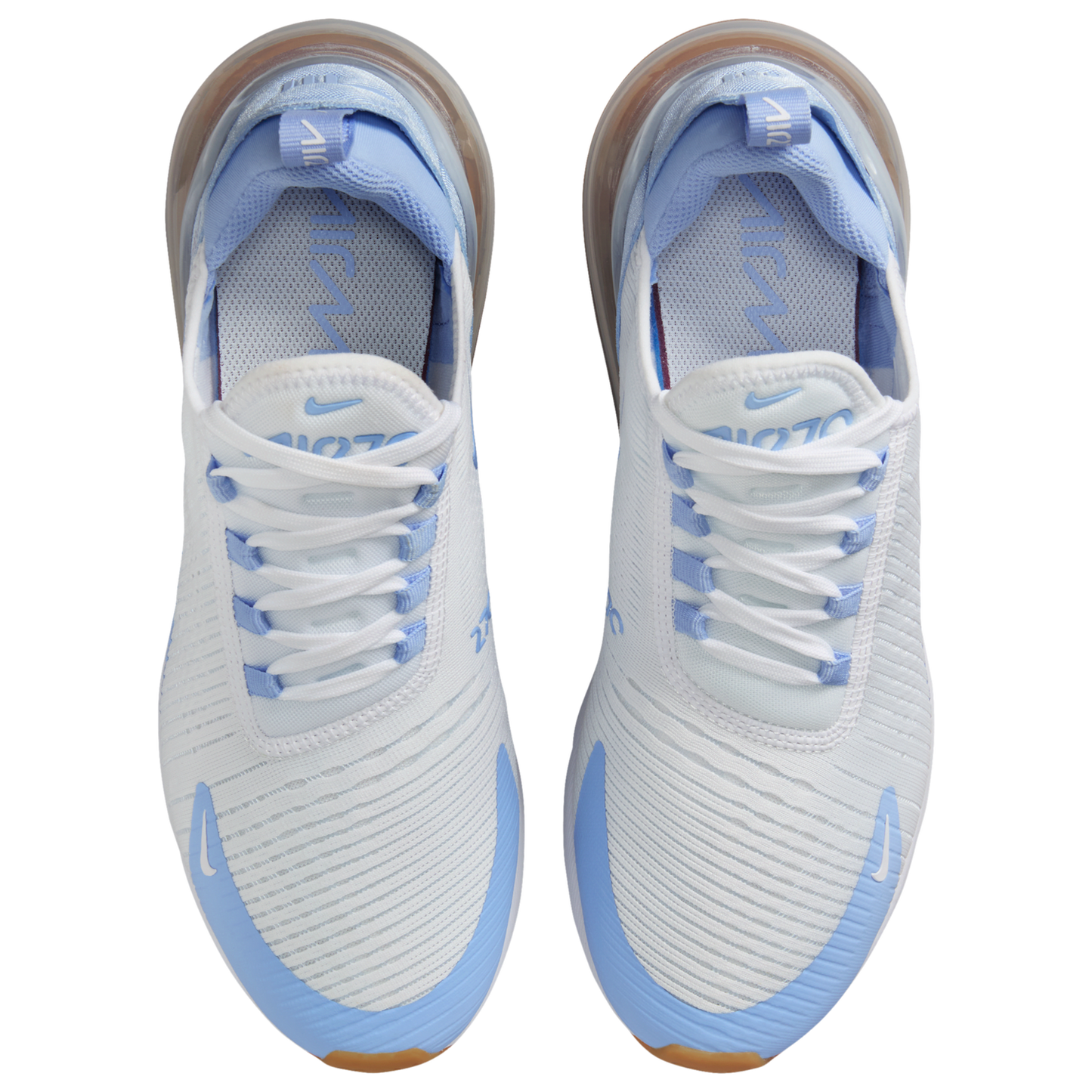 Nike Air Max 270 - Women's - Aluminum/White/Blue Tint