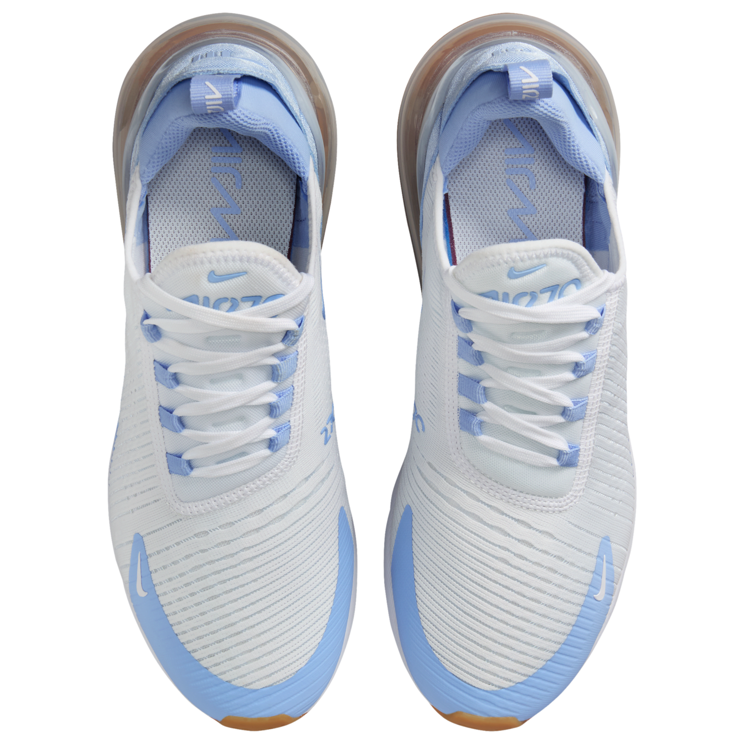 Nike Air Max 270 - Women's - Aluminum/White/Blue Tint