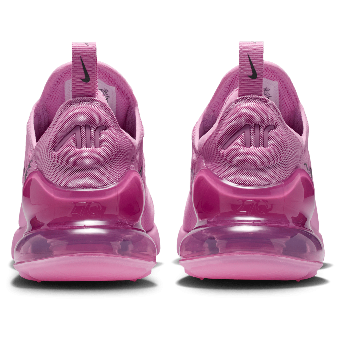 Nike Air Max 270 - Women's - Lt Magenta/Lt Magenta/Smoke Grey
