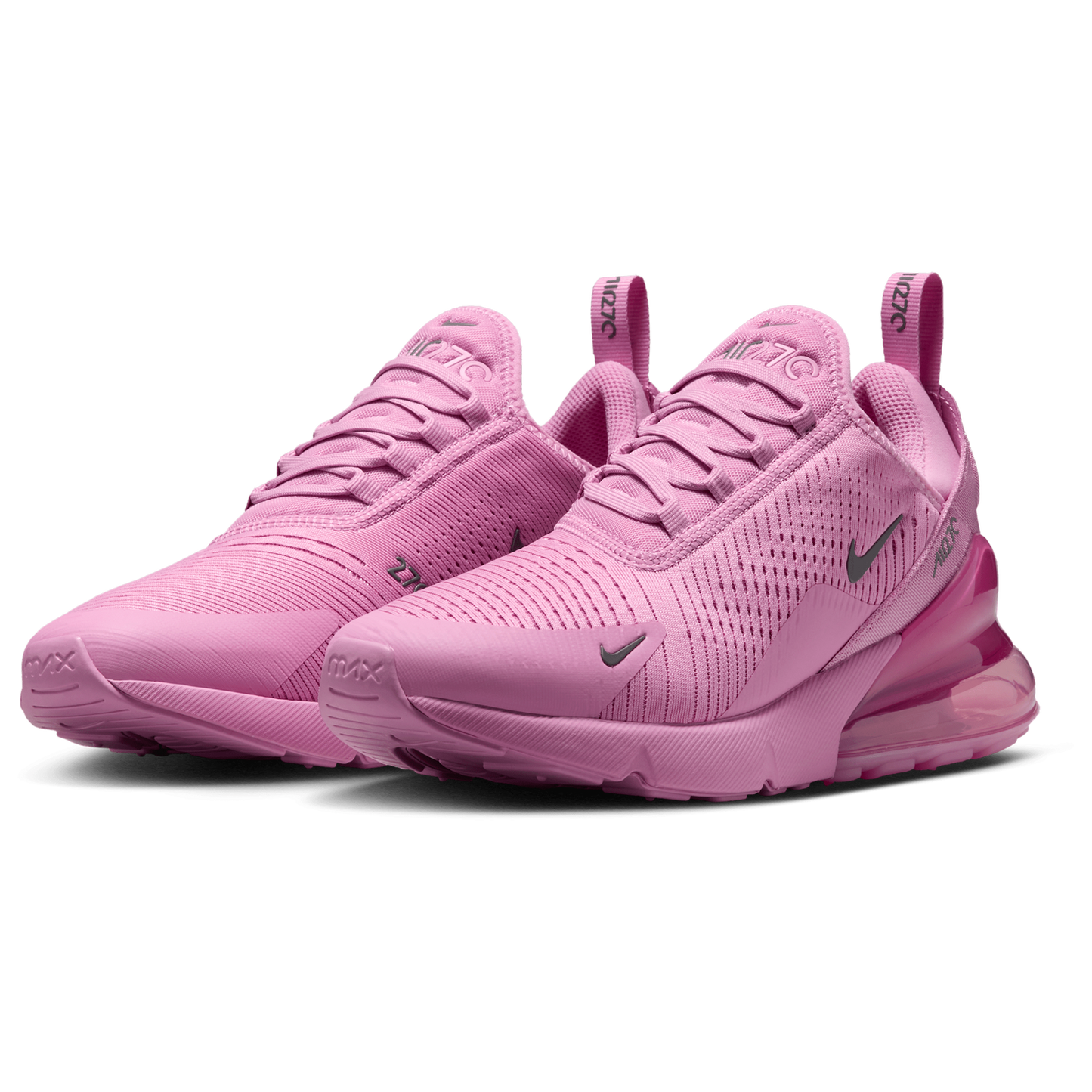 Nike Air Max 270 - Women's - Lt Magenta/Lt Magenta/Smoke Grey