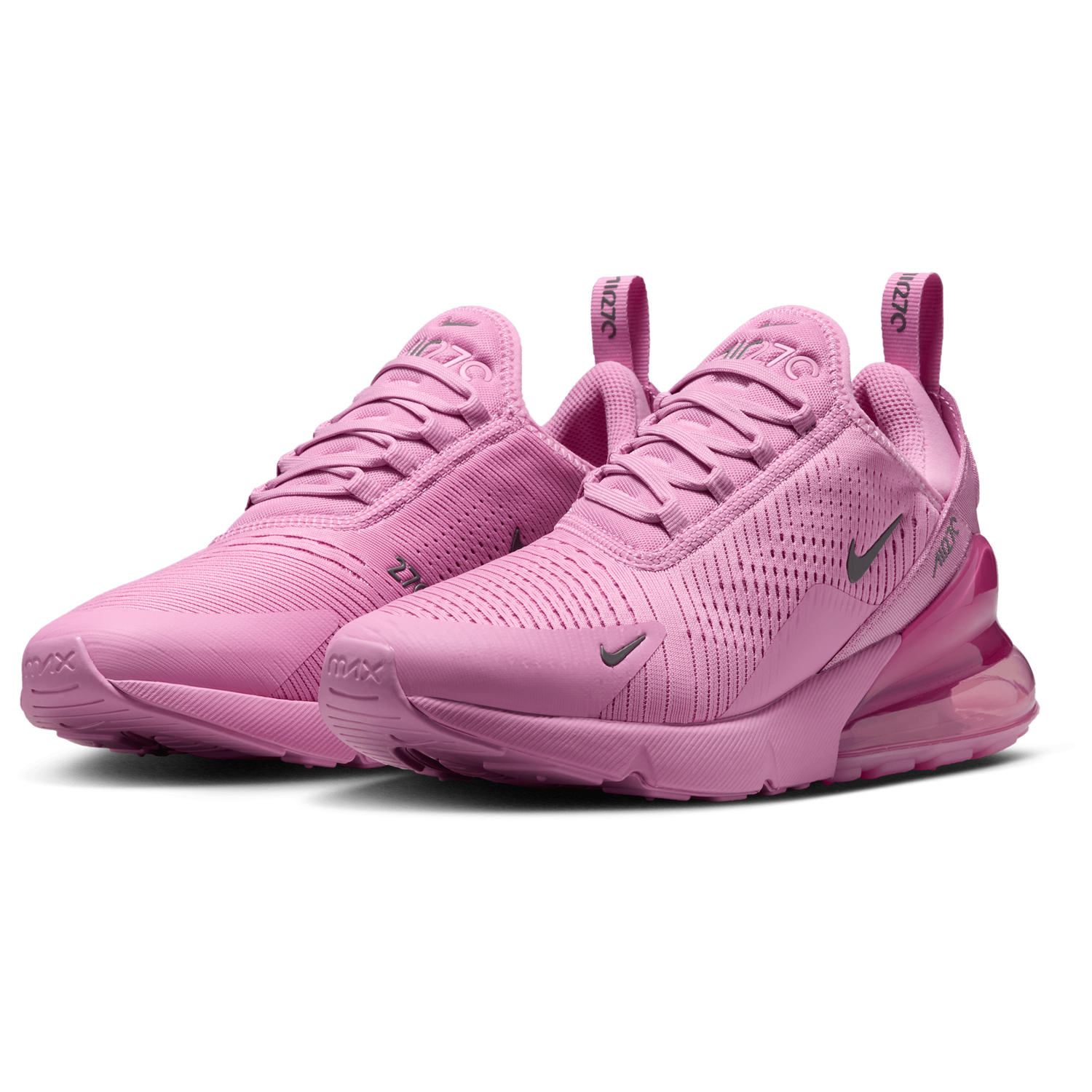 Nike Air Max 270 - Women's - Lt Magenta/Lt Magenta/Smoke Grey
