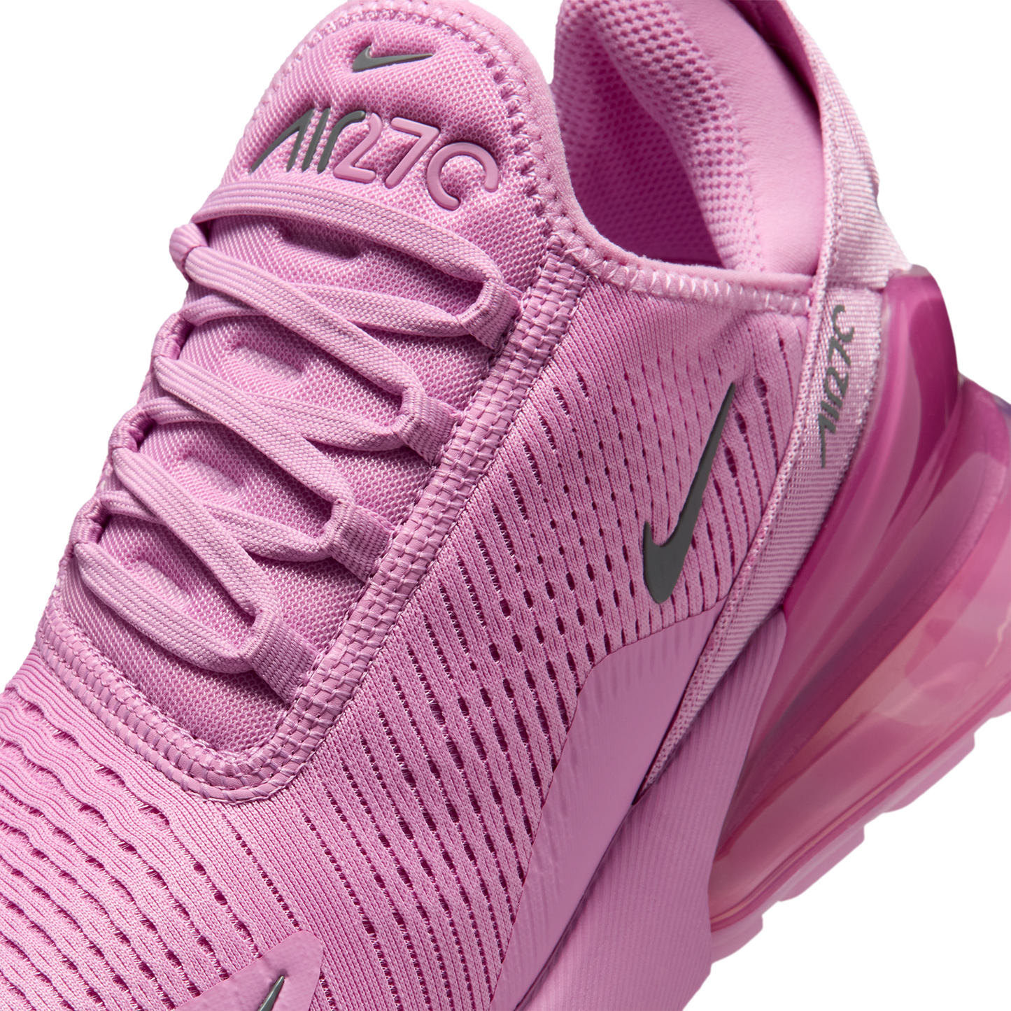 Nike Air Max 270 - Women's - Lt Magenta/Lt Magenta/Smoke Grey