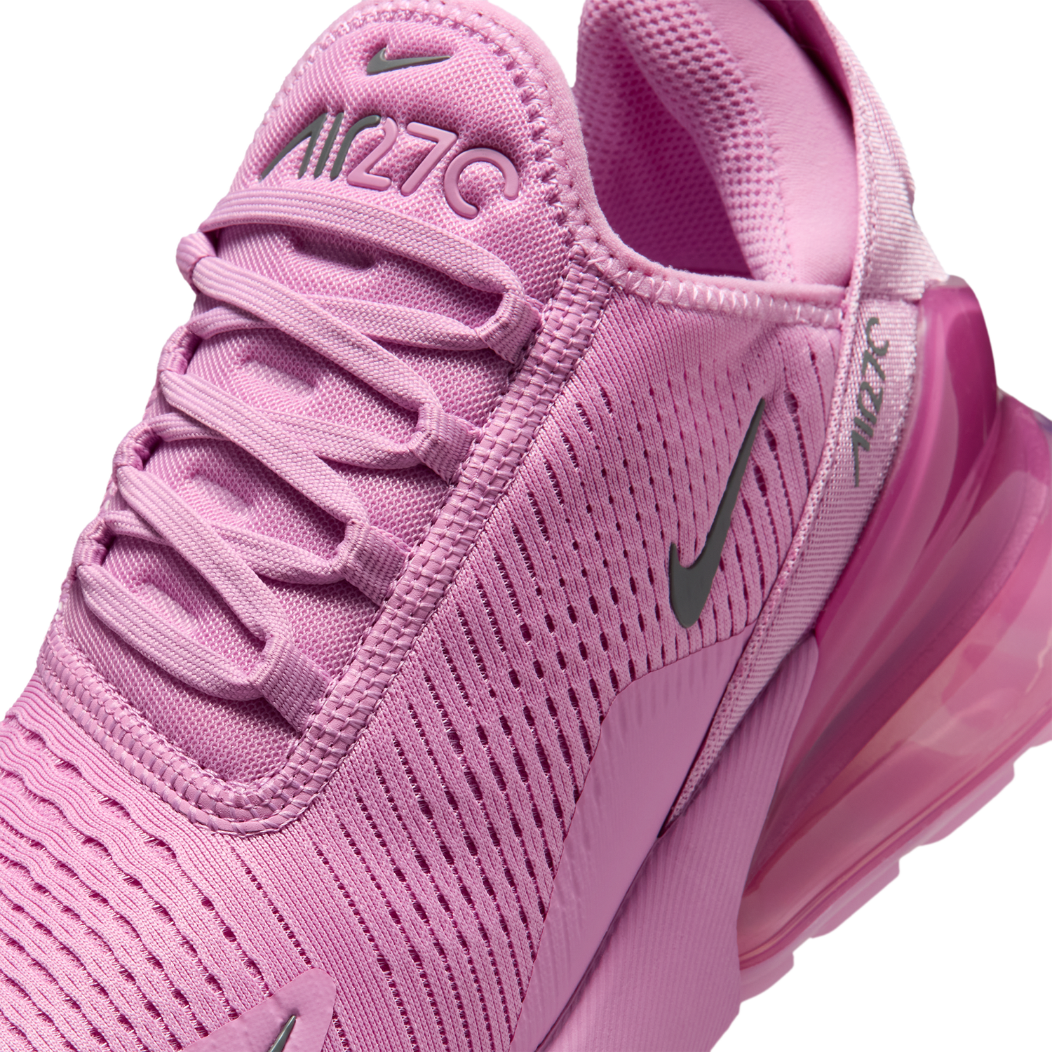 Nike Air Max 270 - Women's - Lt Magenta/Lt Magenta/Smoke Grey