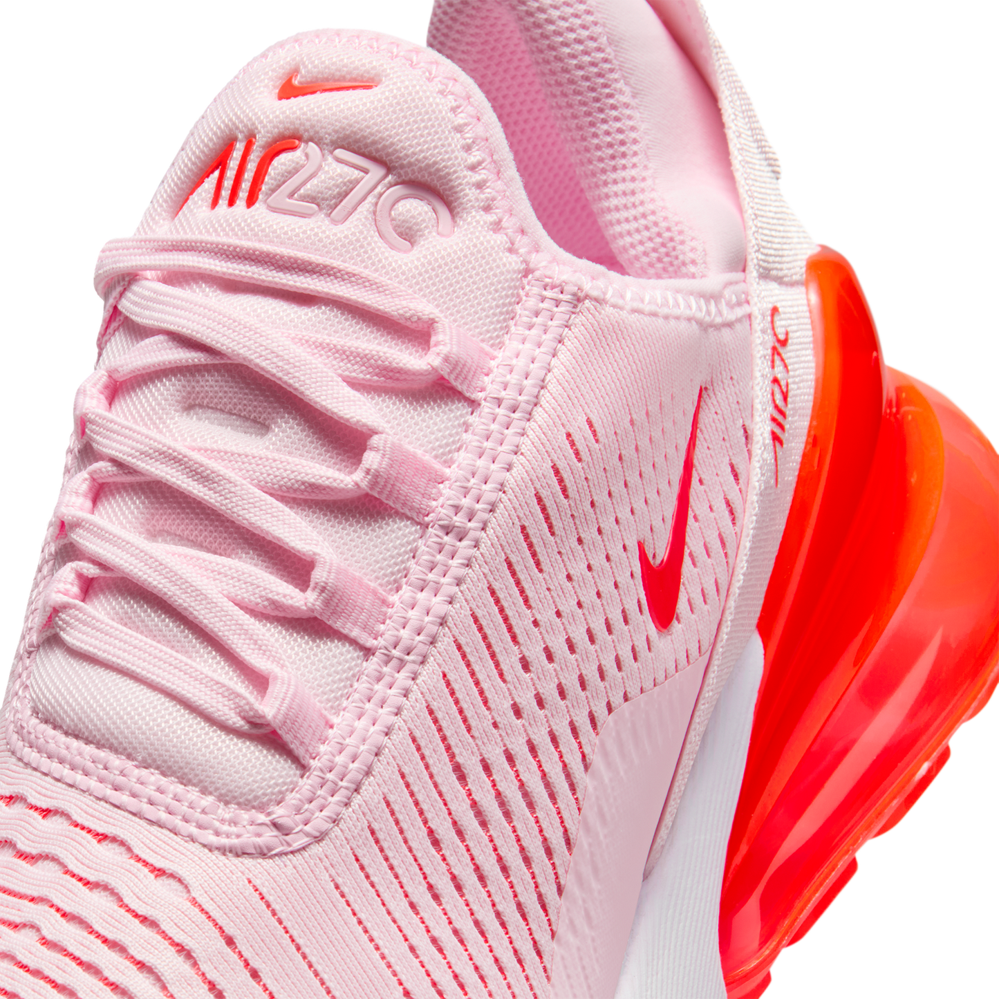 Nike Air Max 270 - Women's - Pink Foam/Brt Crimson/White