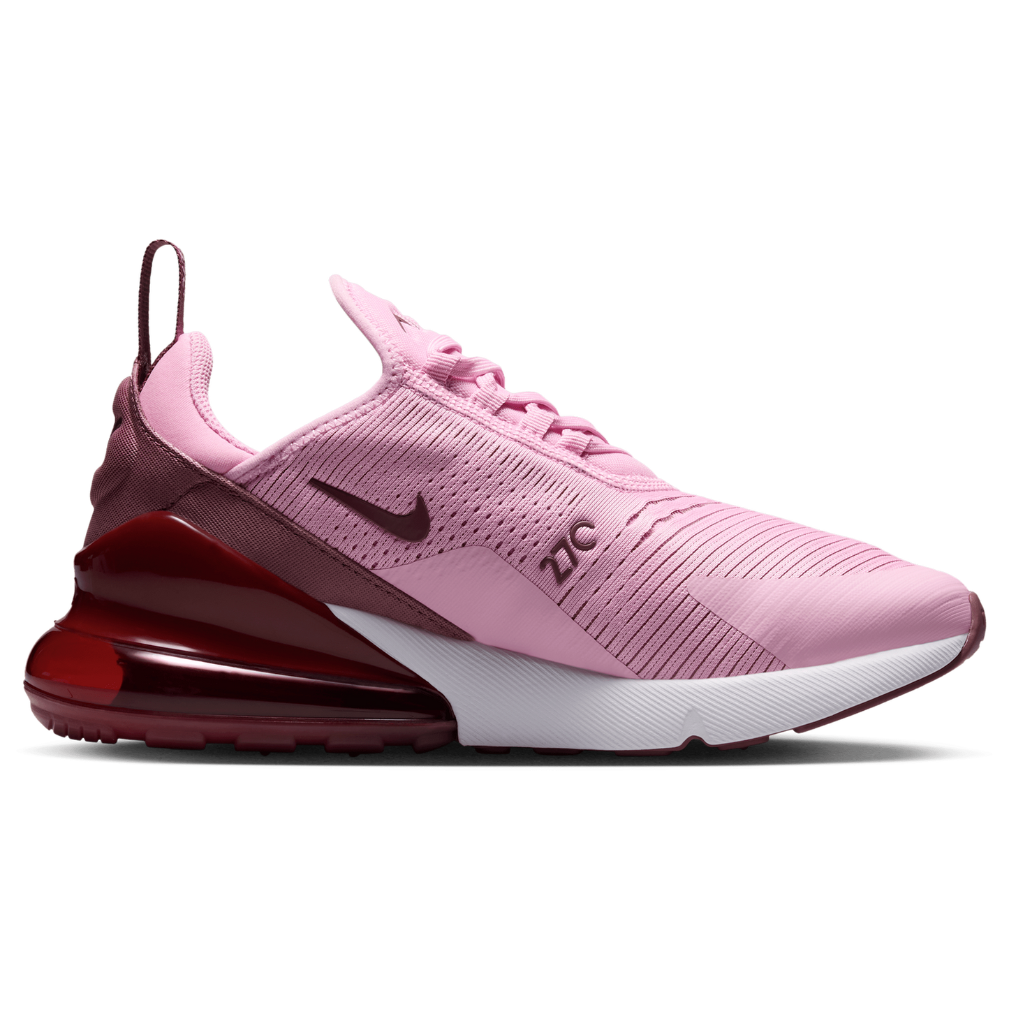 Nike Air Max 270 2 - Women's - White/Pink Rise/Pink Smoke