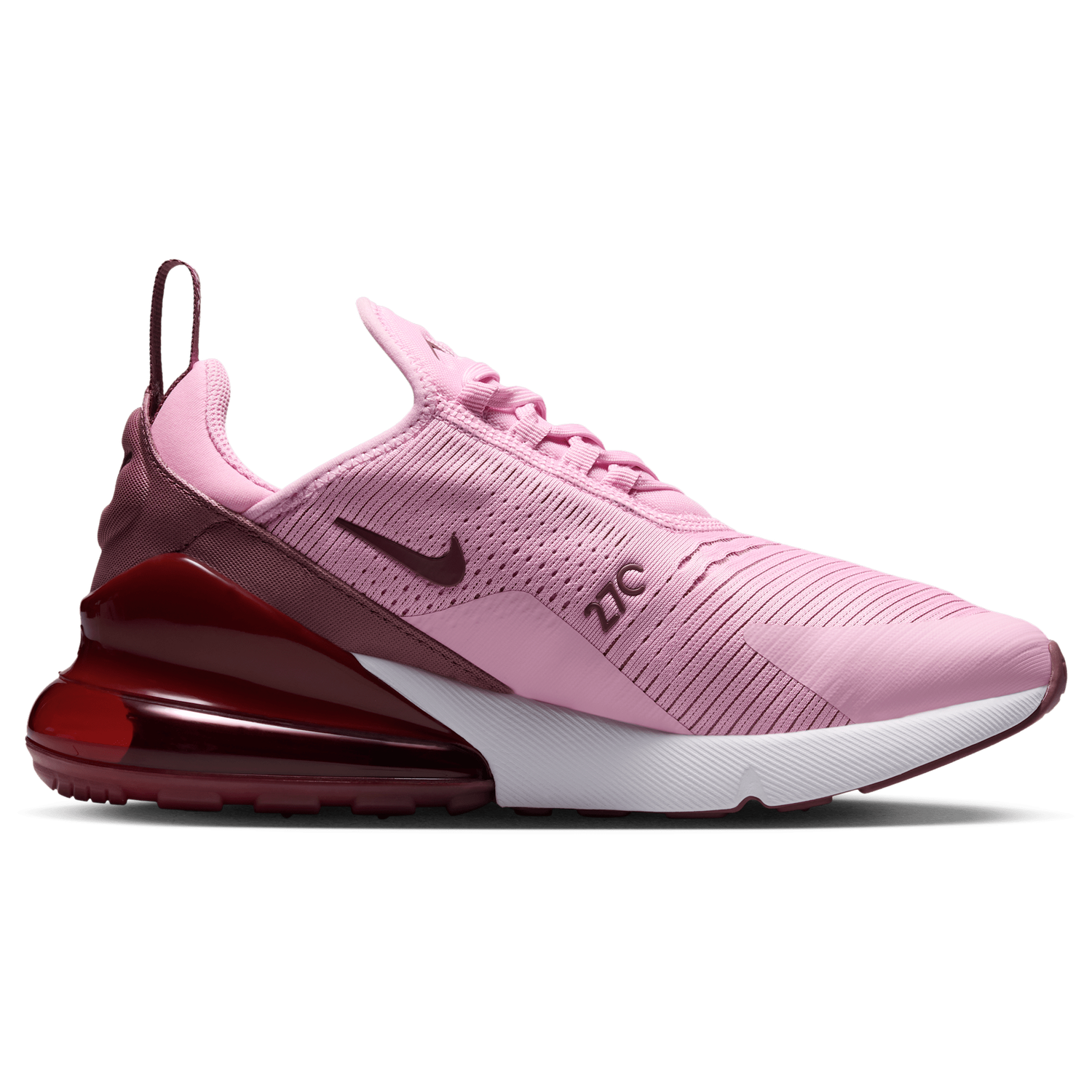 Nike Air Max 270 2 - Women's - White/Pink Rise/Pink Smoke