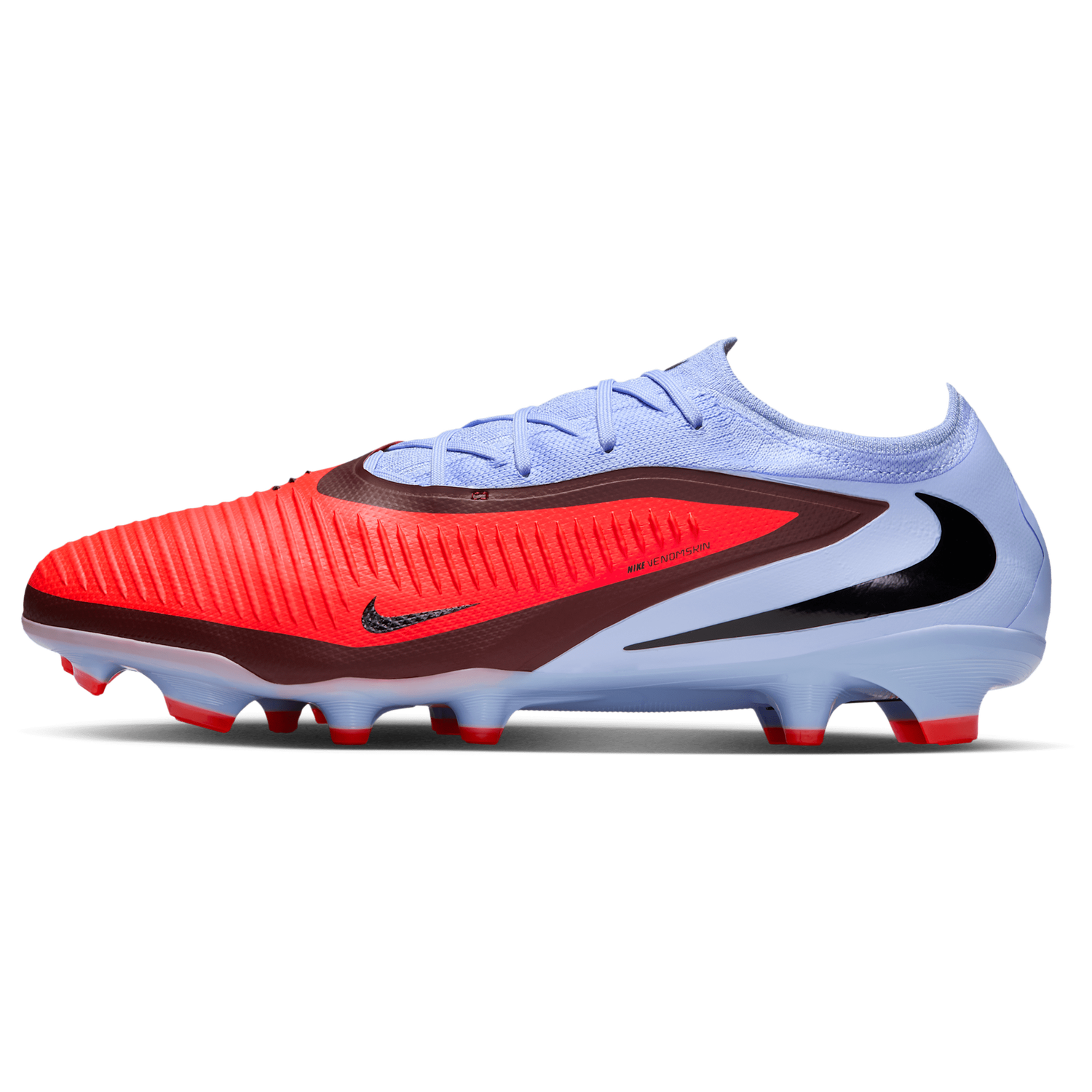 Nike Phantom 6 Low Pro FG - Men's - Royal Tint/Brt Crimson