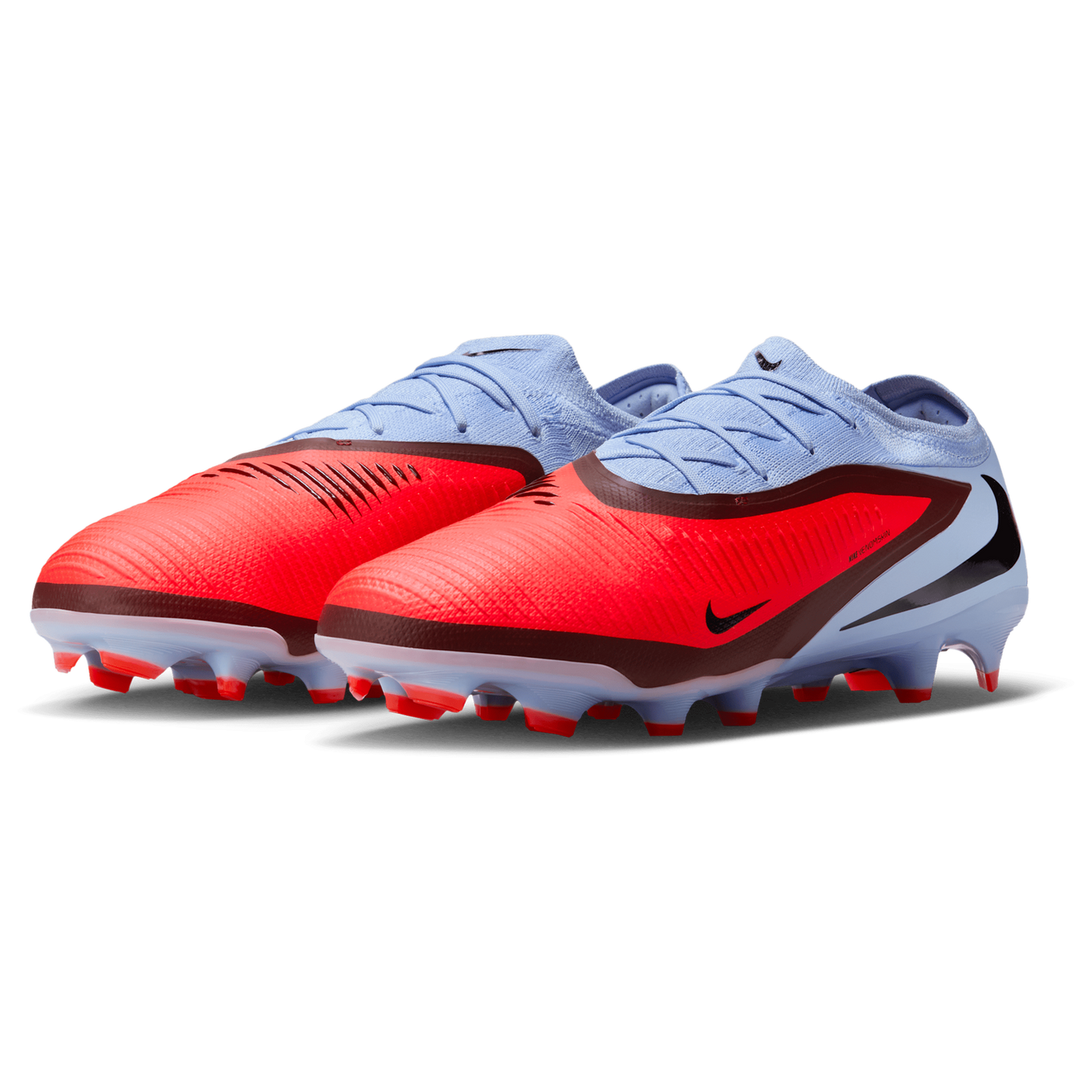 Nike Phantom 6 Low Pro FG - Men's - Royal Tint/Brt Crimson