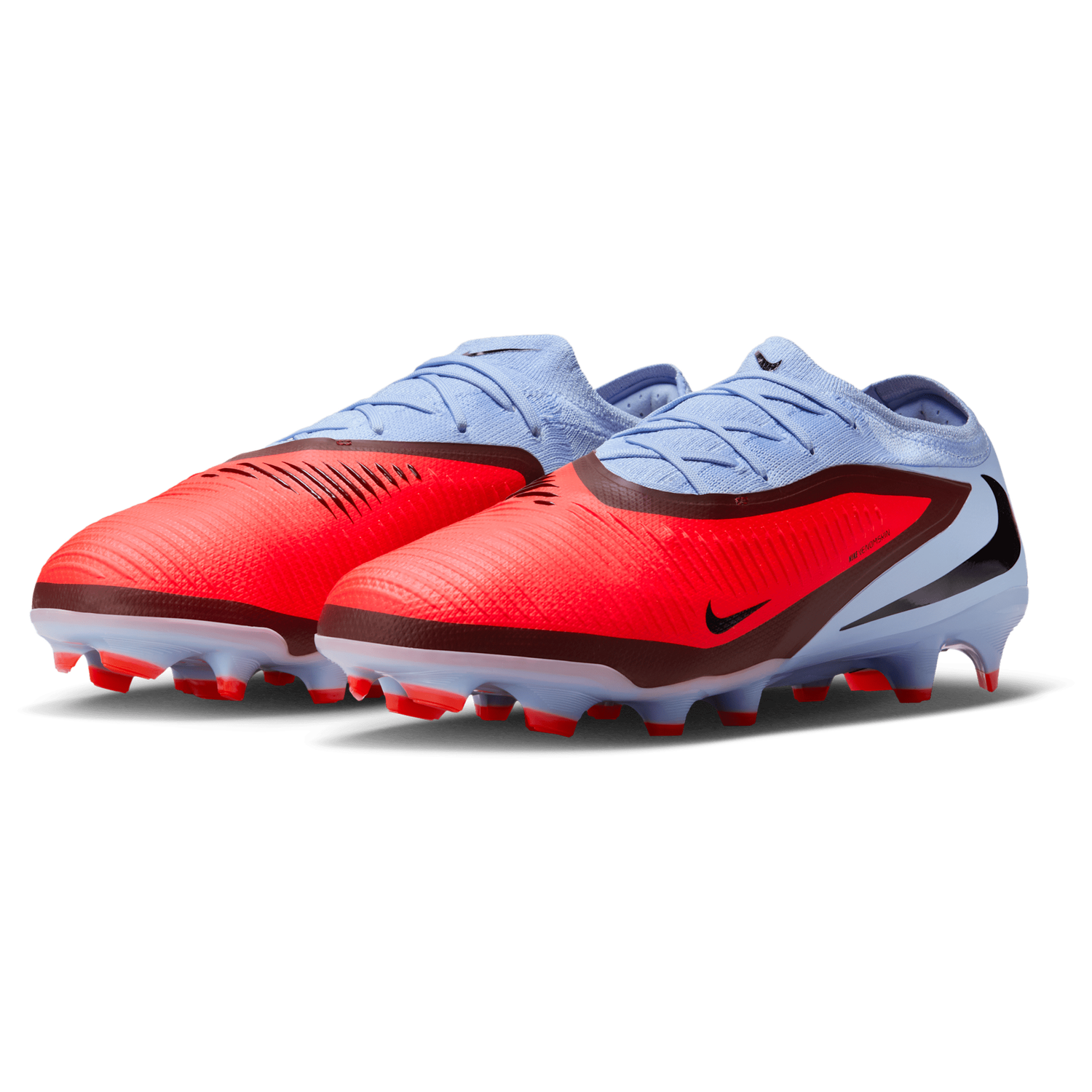 Nike Phantom 6 Low Pro FG - Men's - Royal Tint/Brt Crimson