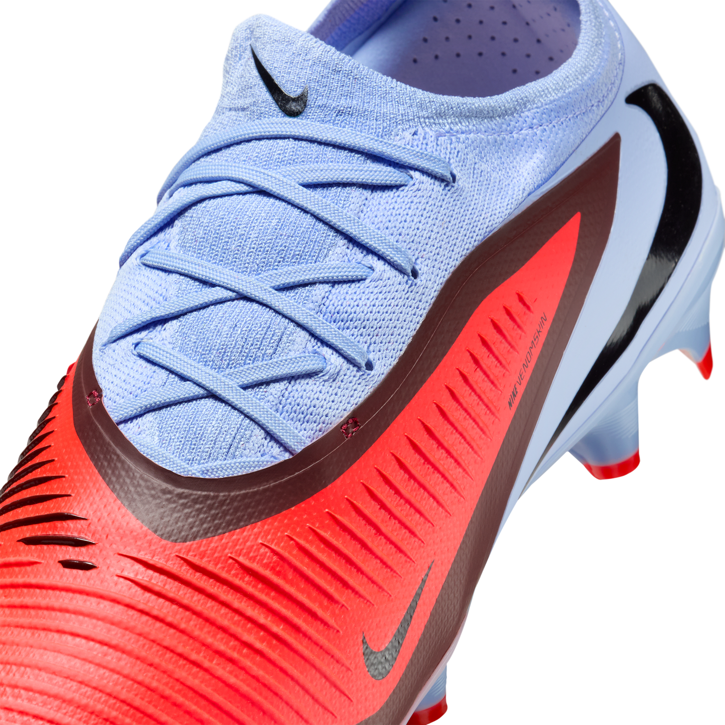 Nike Phantom 6 Low Pro FG - Men's - Royal Tint/Brt Crimson