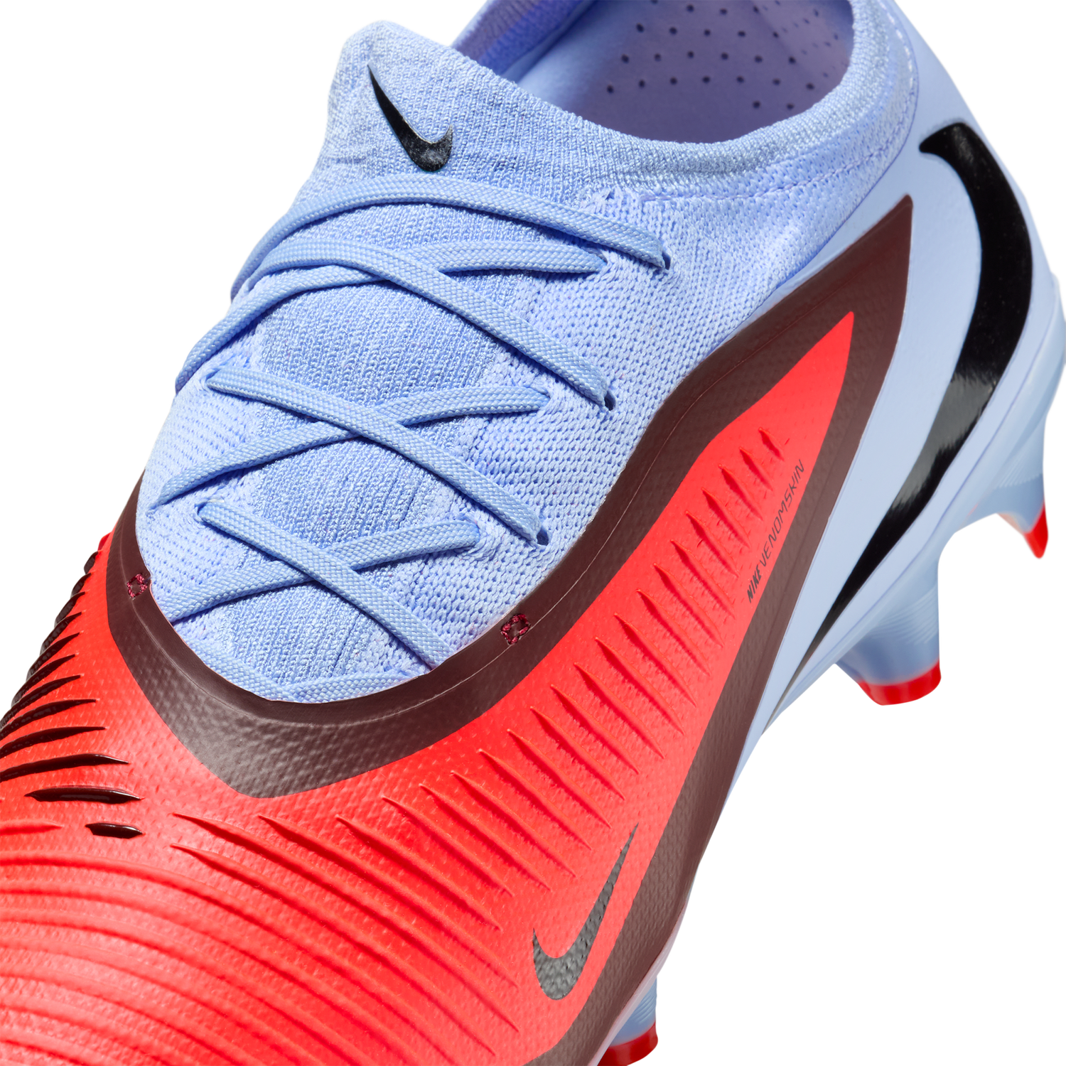 Nike Phantom 6 Low Pro FG - Men's - Royal Tint/Brt Crimson