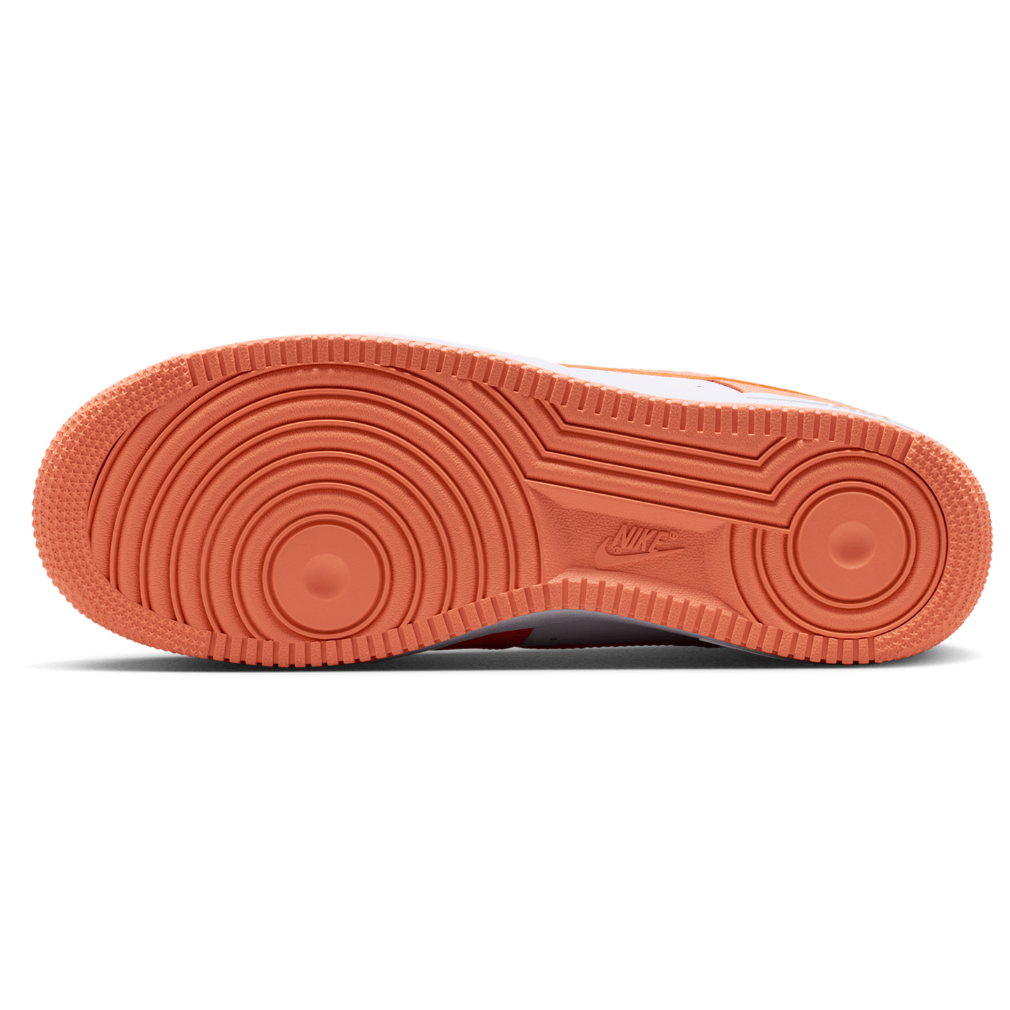 Nike Air Force 1 Low '07 - Men's - White/White/Orange Frost