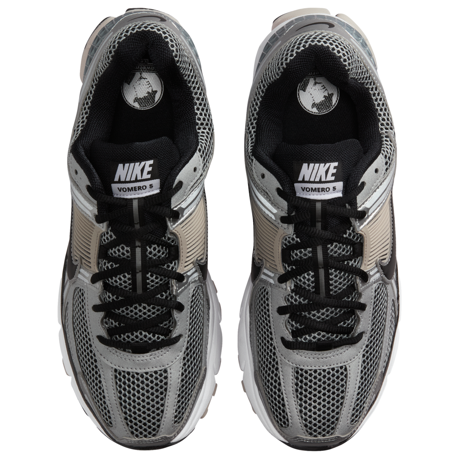 Nike Vomero 5 - Men's - Wolf Grey/White/Metallic Silver