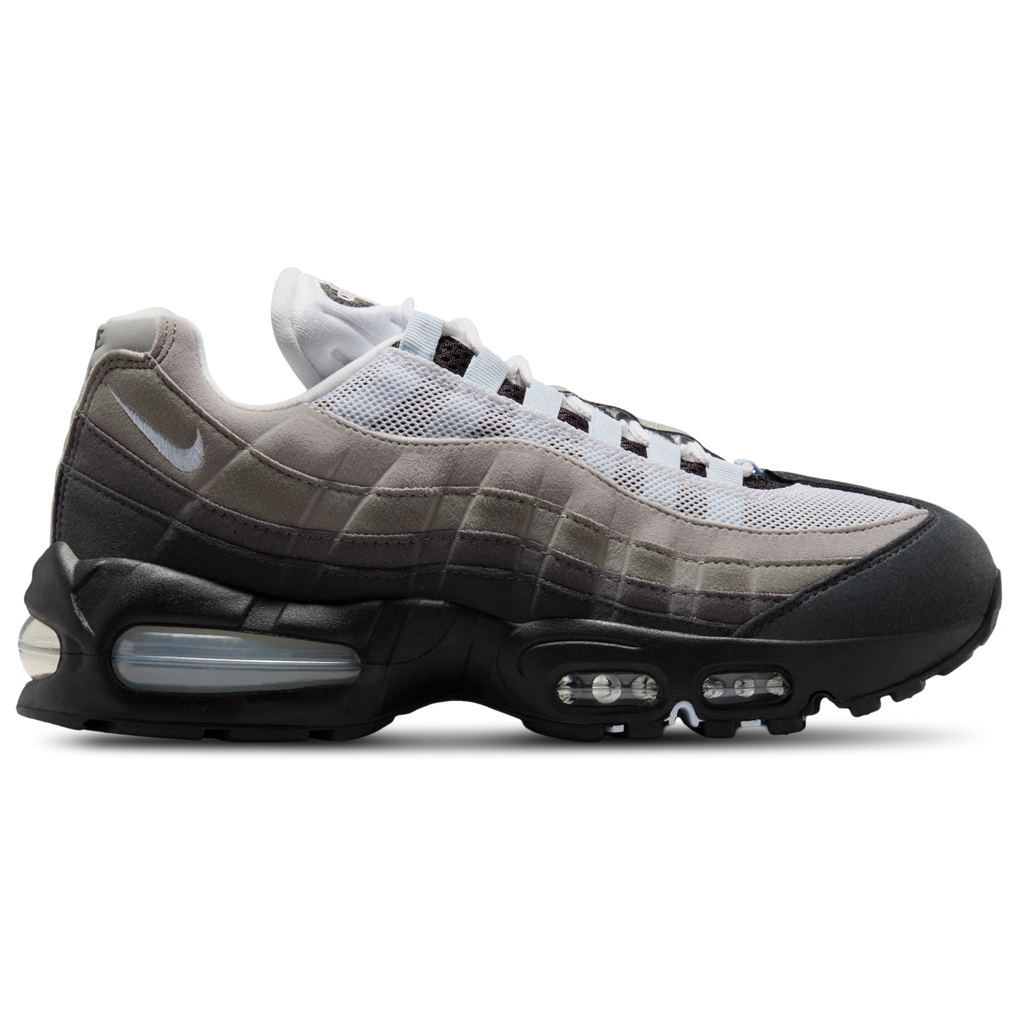 Nike Air Max 95 - Women's - Medium Gray/Blue Tint/Black