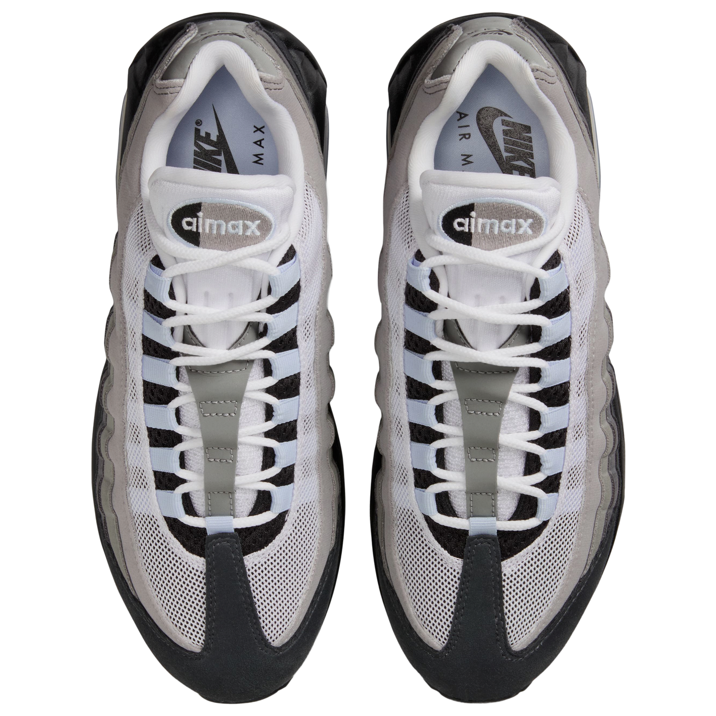 Nike Air Max 95 - Women's - Medium Gray/Blue Tint/Black
