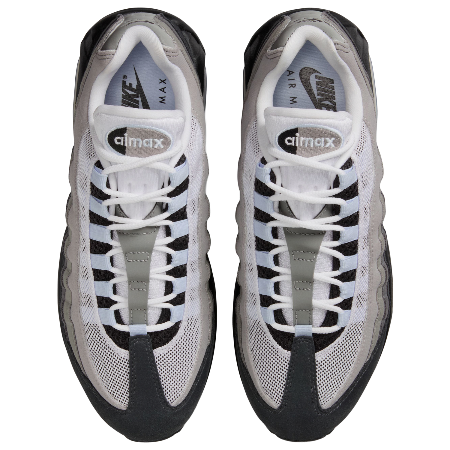 Nike Air Max 95 - Women's - Medium Gray/Blue Tint/Black