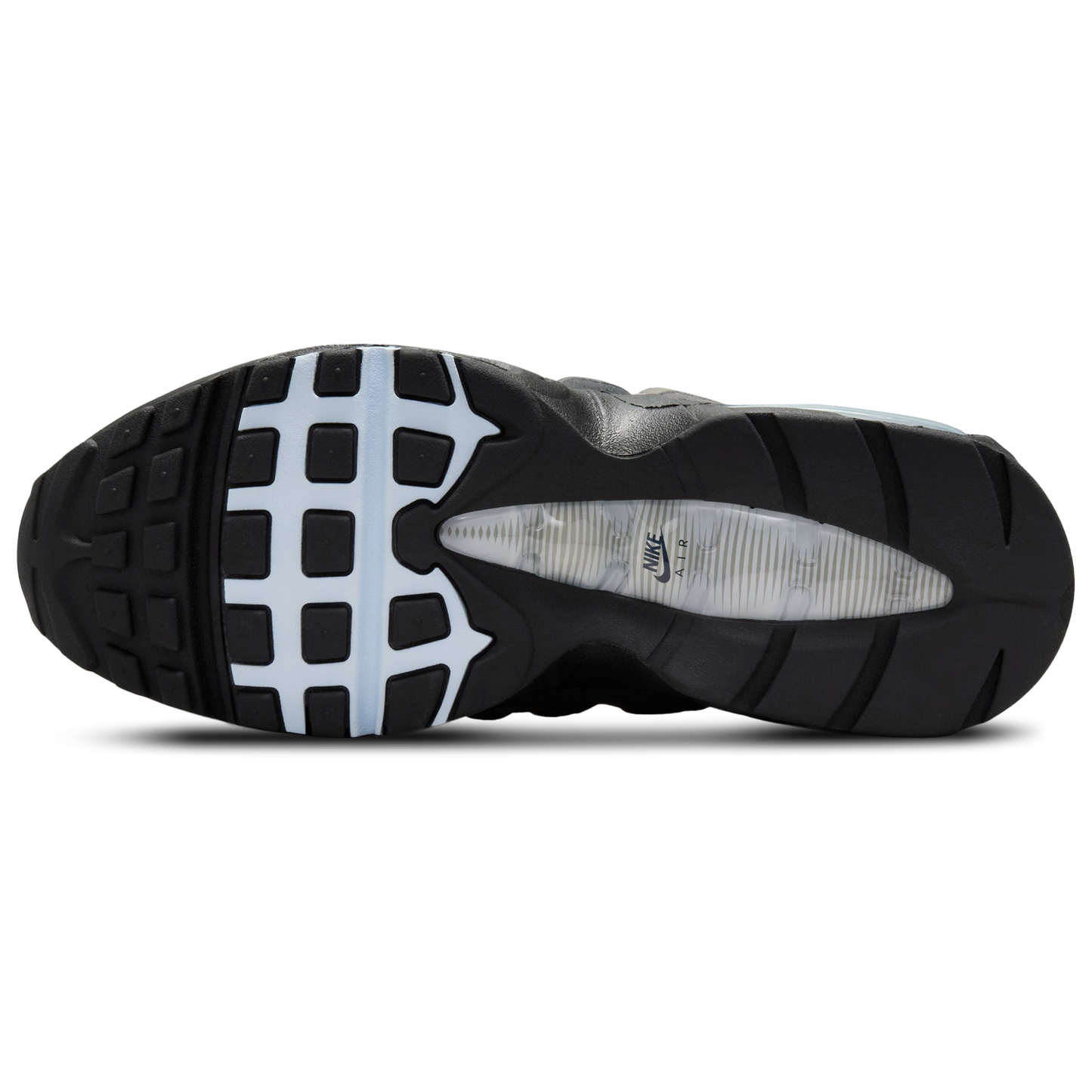 Nike Air Max 95 - Women's - Medium Gray/Blue Tint/Black