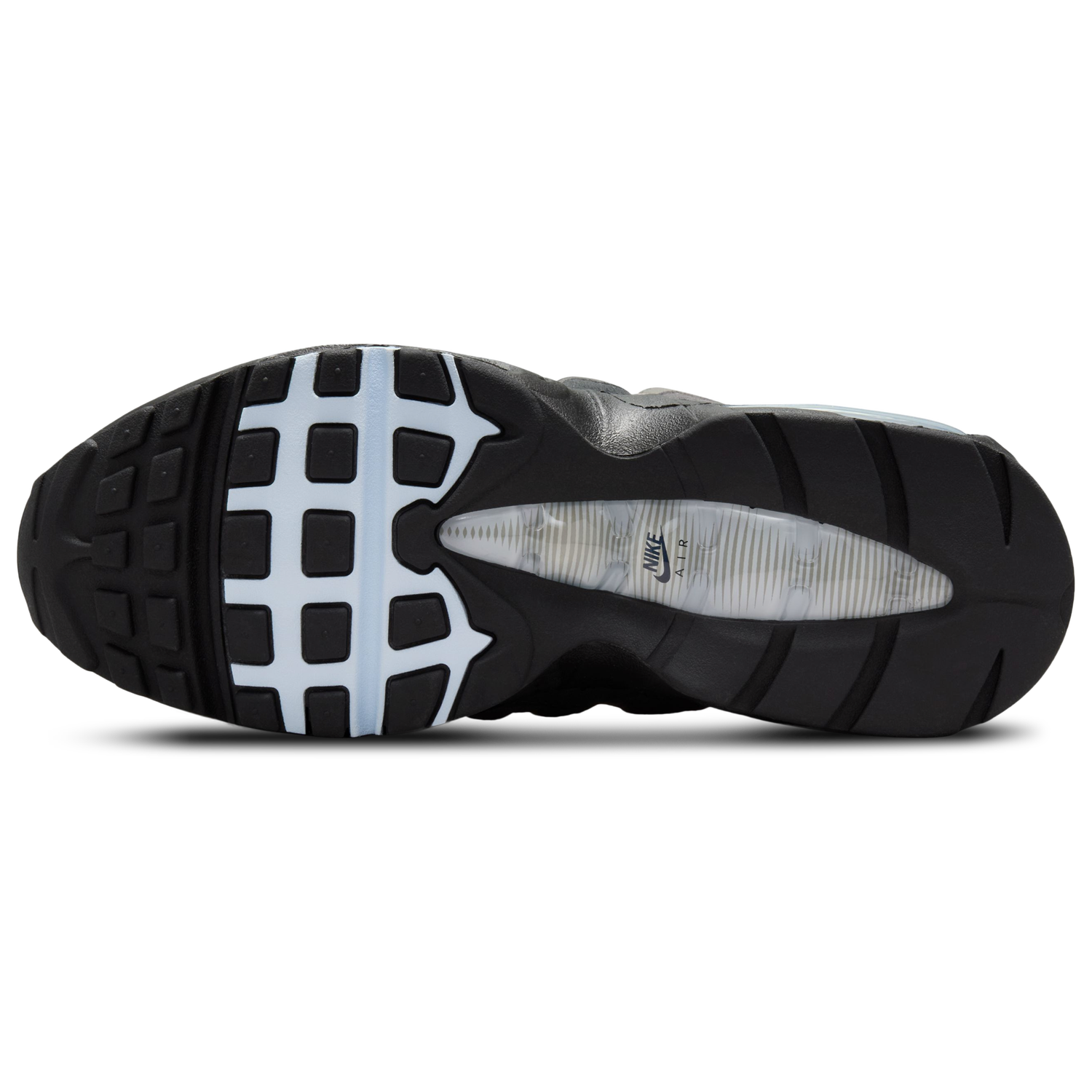 Nike Air Max 95 - Women's - Medium Gray/Blue Tint/Black