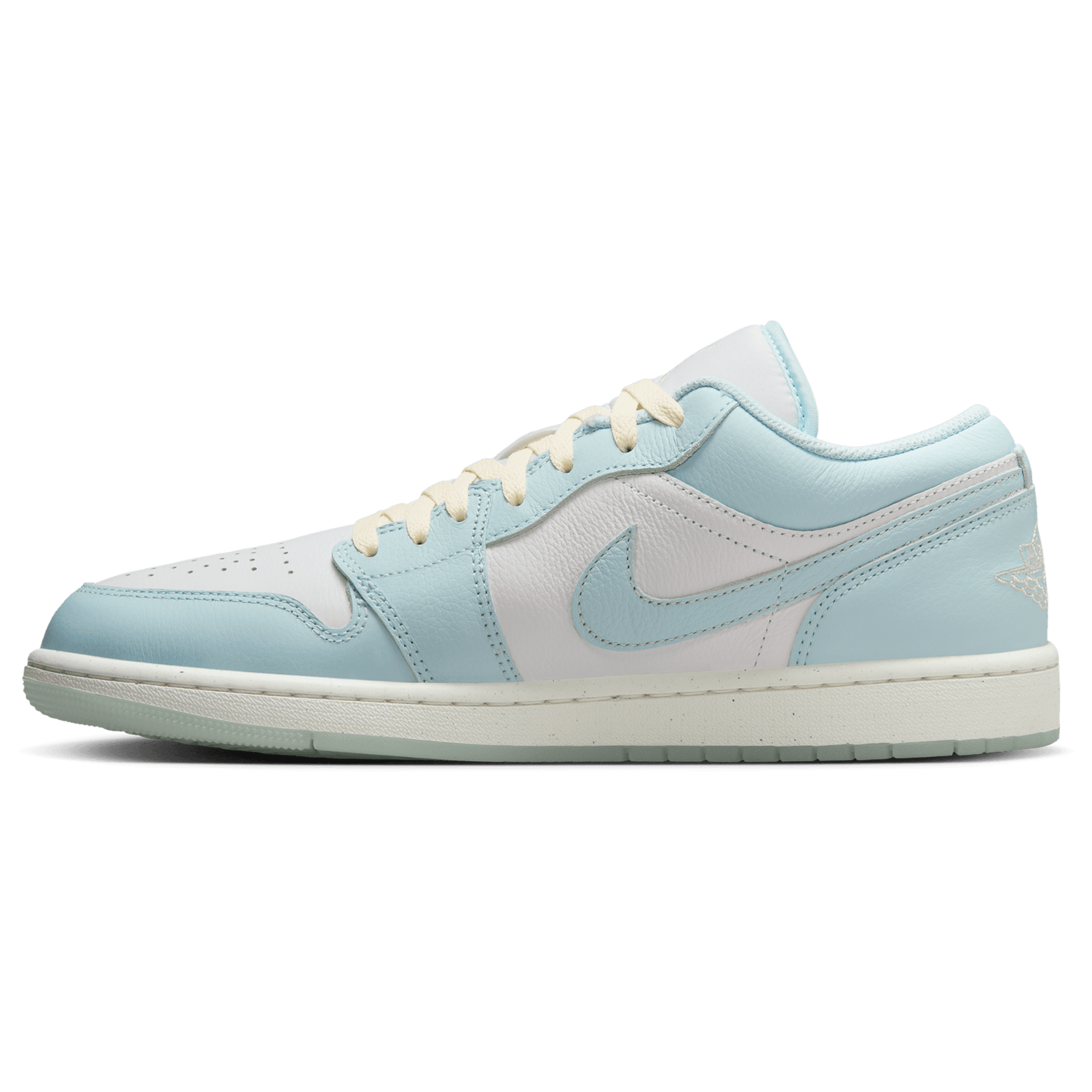 Jordan Air Jordan 1 Low SE - Men's - Sea Glass/Glacier Blue/Summit White
