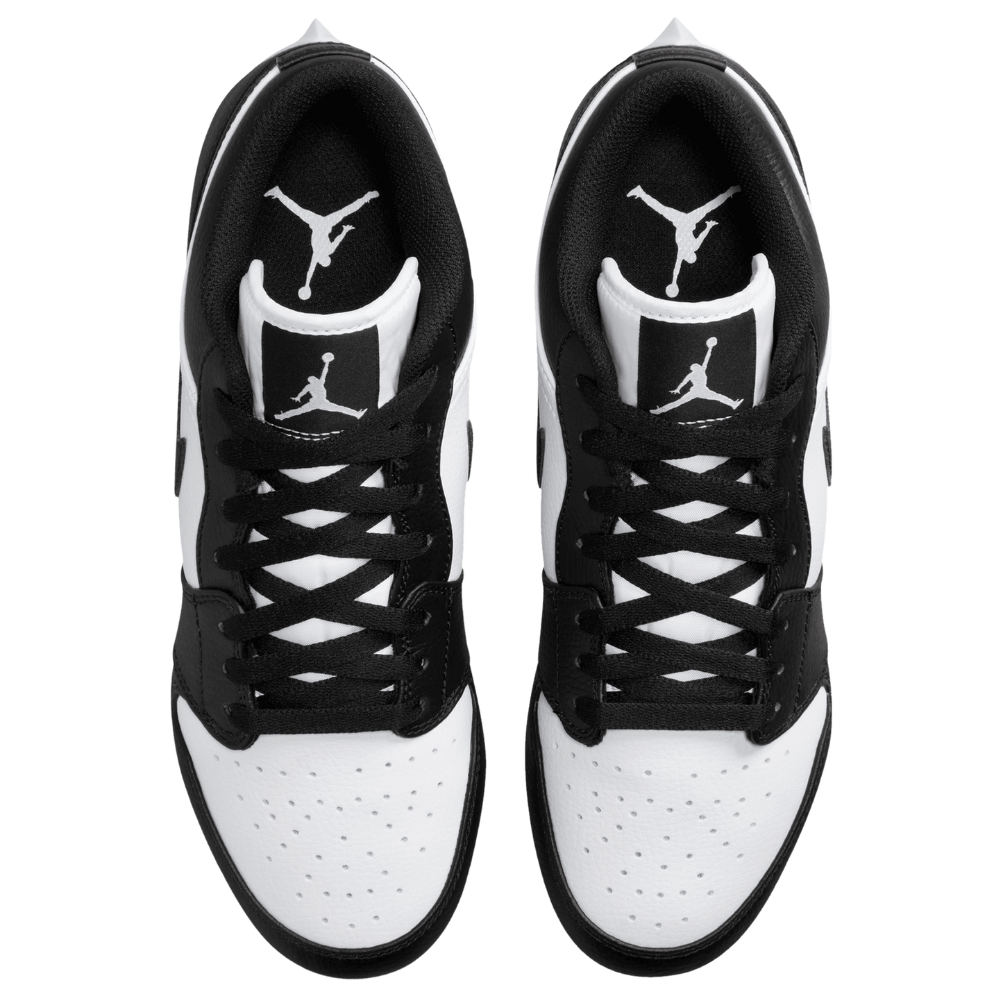 Jordan 1 Vapor Edge Low - Men's - Black/White/Black