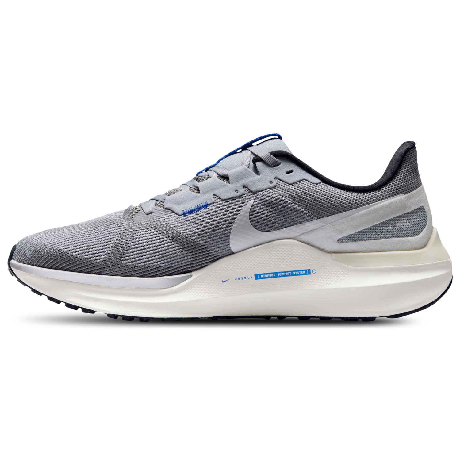 Nike Air Zoom Structure 25 - Men's - Wolf Grey/White/Smoke Grey