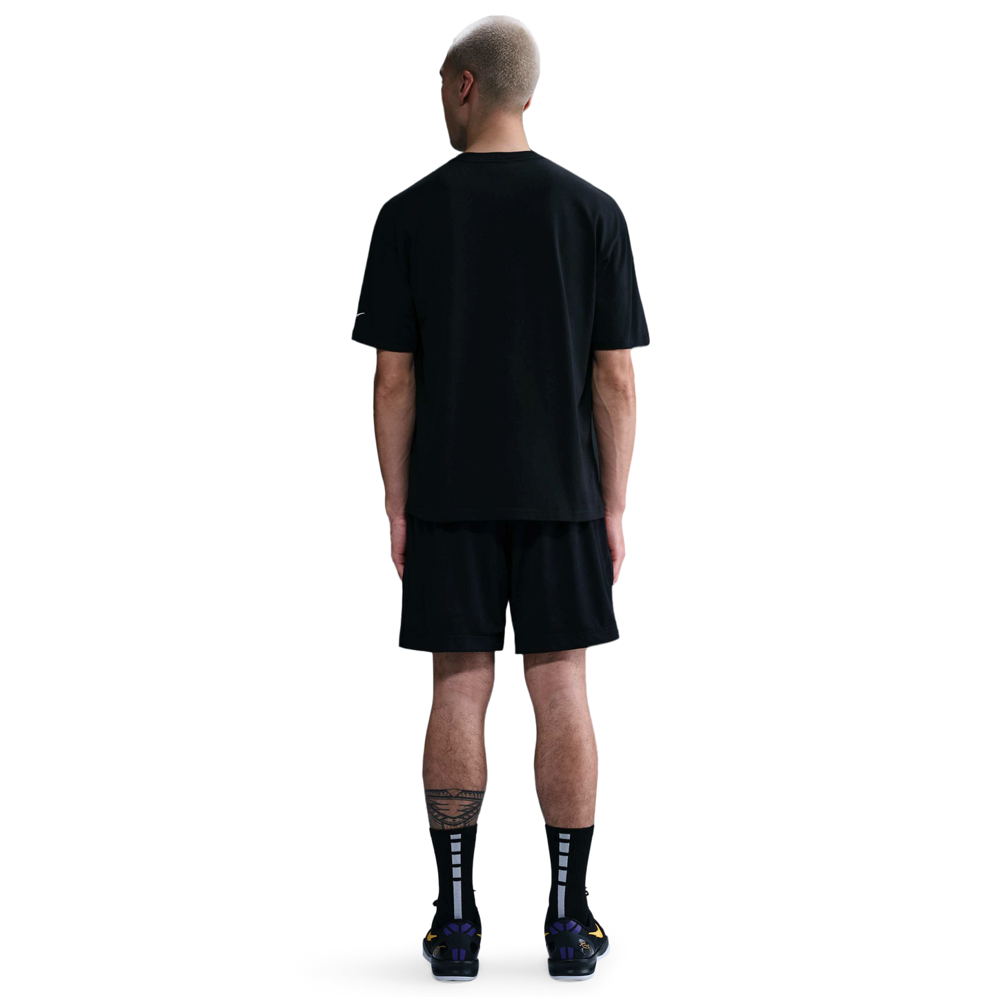 Nike KB Dri-FIT Fund 6" Shorts - Men's - Black/Black/White