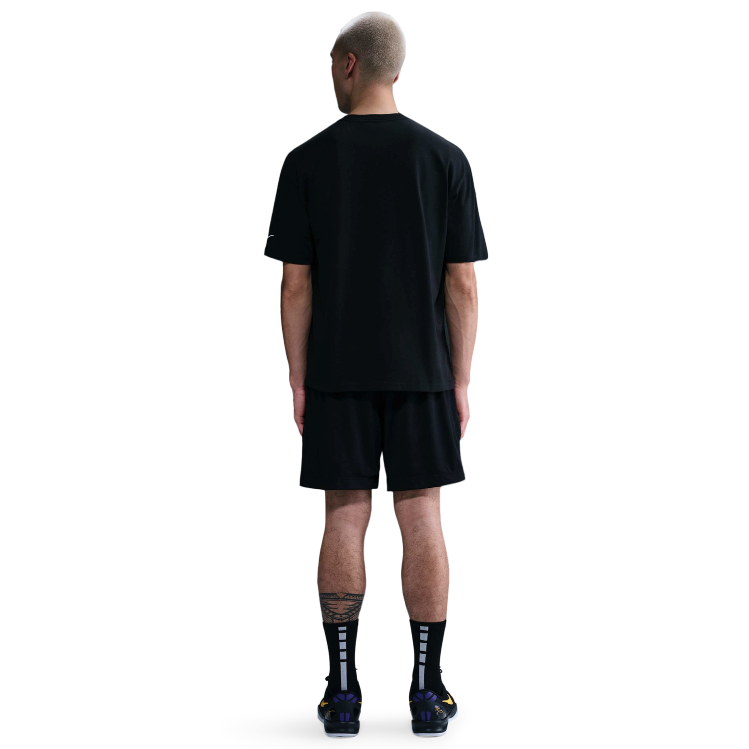 Nike KB Dri-FIT Fund 6" Shorts - Men's - Black/Black/White