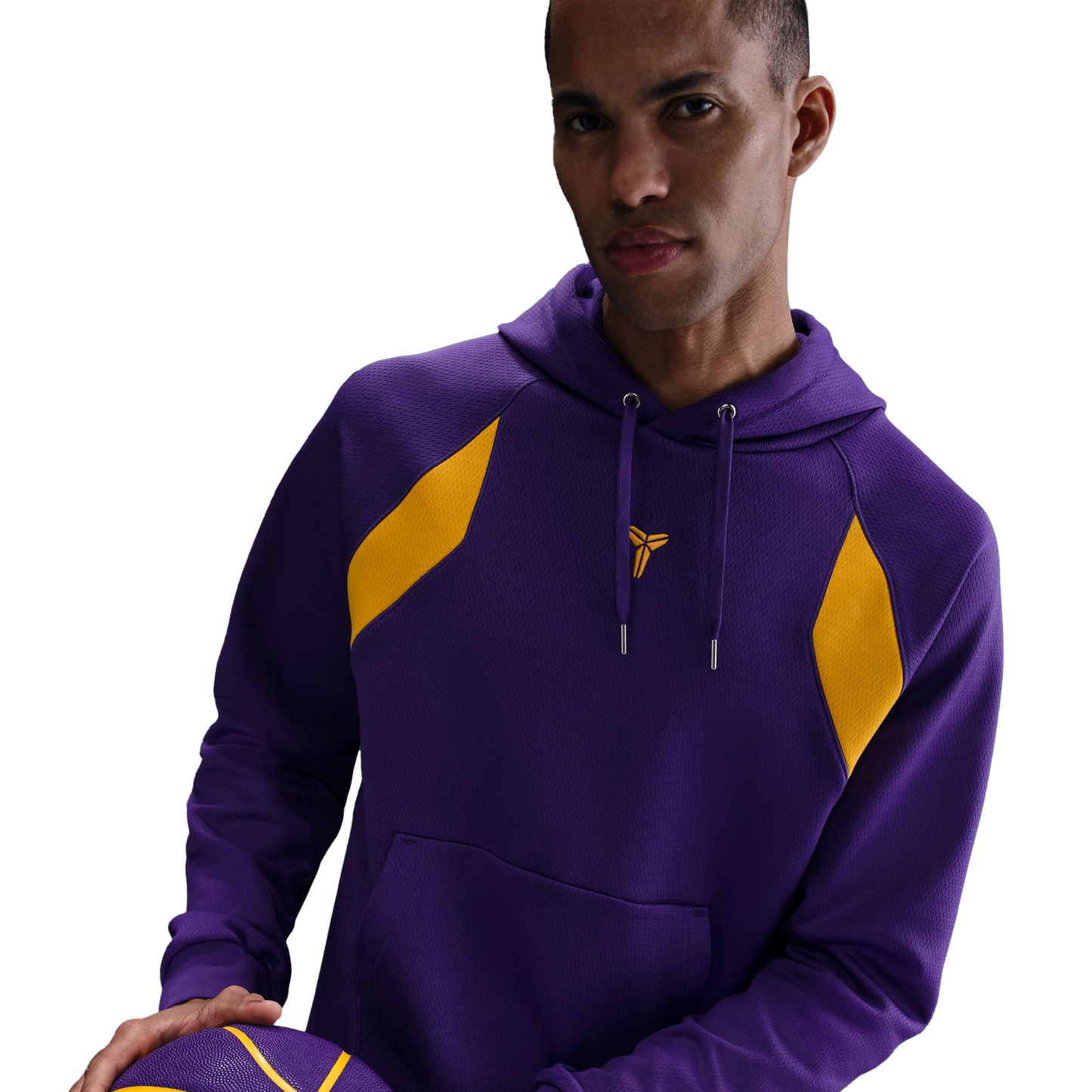 Nike Kobe Tech Fleece Fundamental Hoodie - Men's - Purple/Yellow