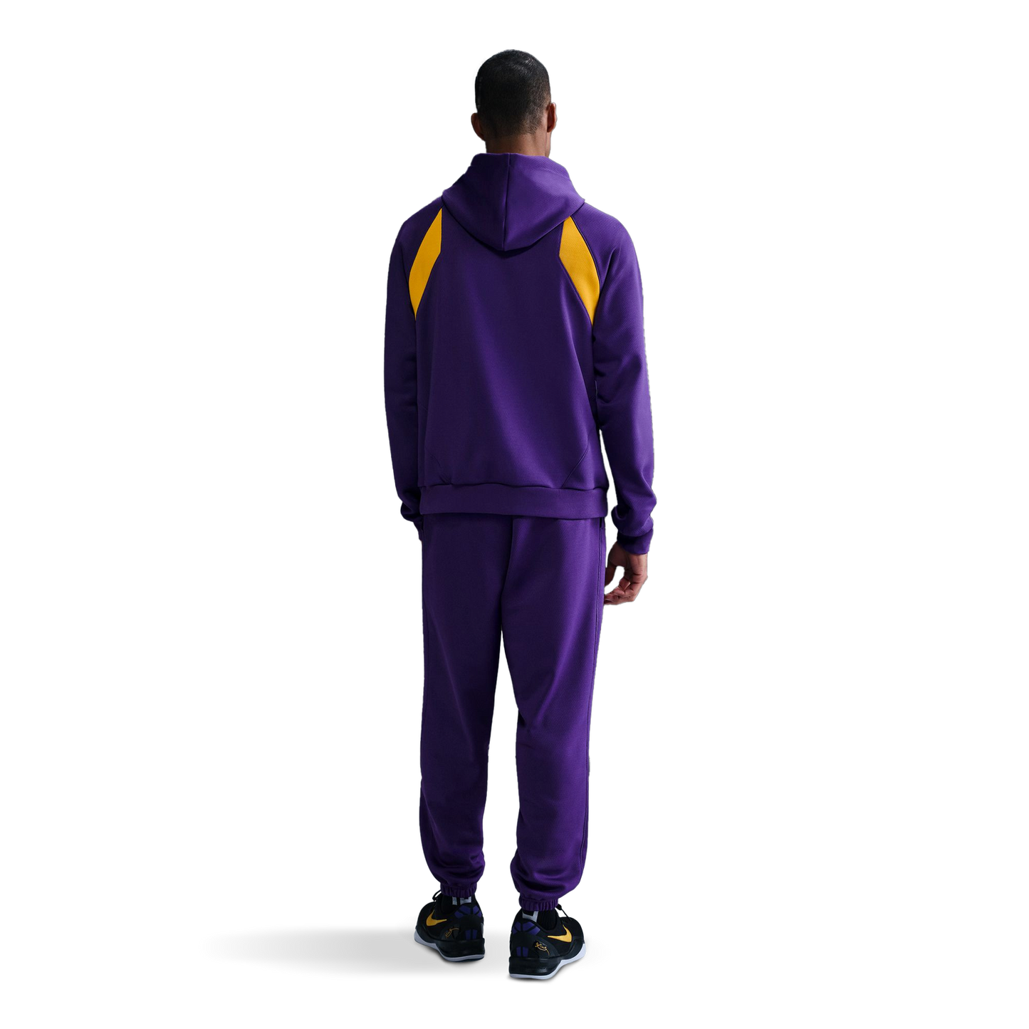 Nike Kobe Tech Fleece Fundamental Hoodie - Men's - Purple/Yellow