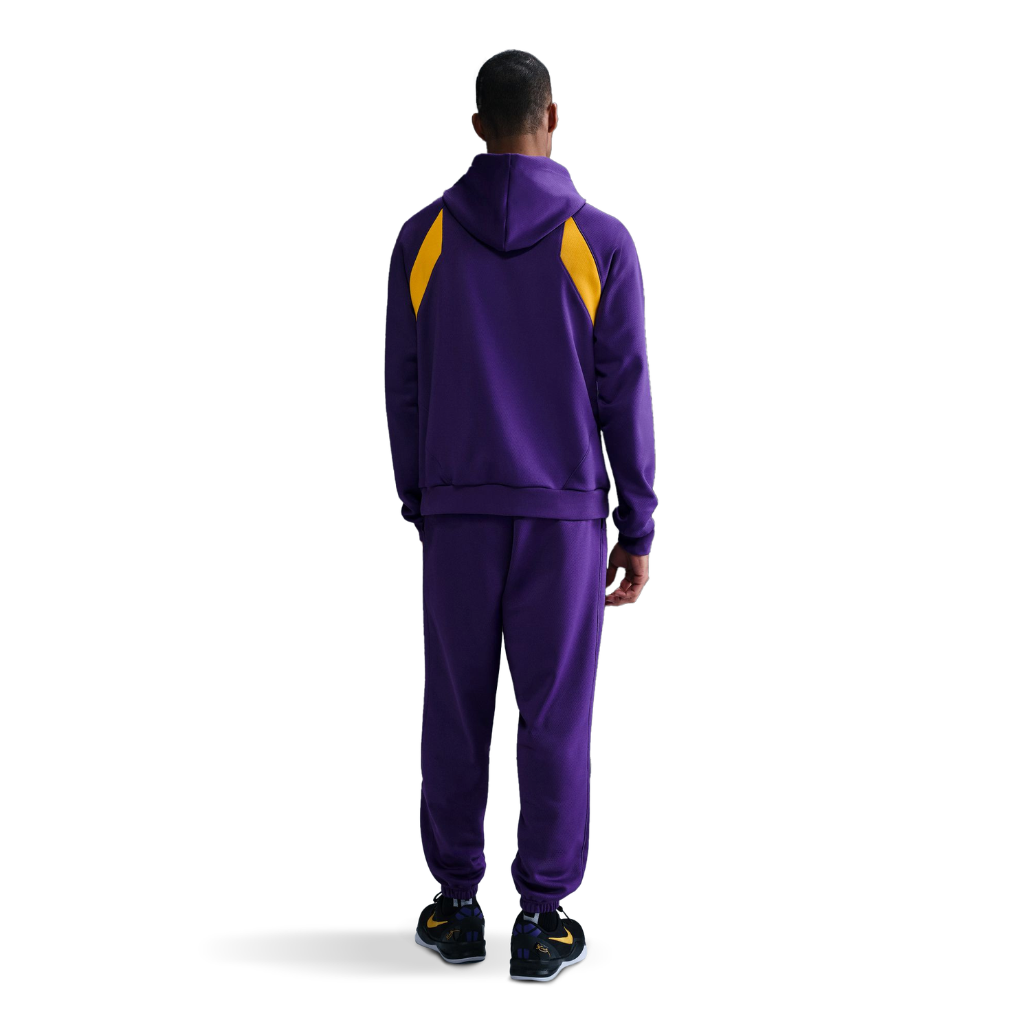 Nike Kobe Tech Fleece Fundamental Hoodie - Men's - Purple/Yellow