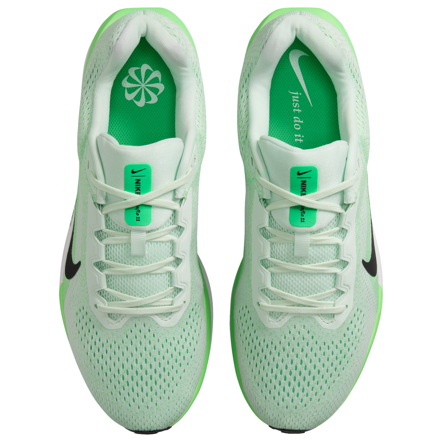 Nike Air Winflow 11 - Men's - Barely Green/Black/Green Strike