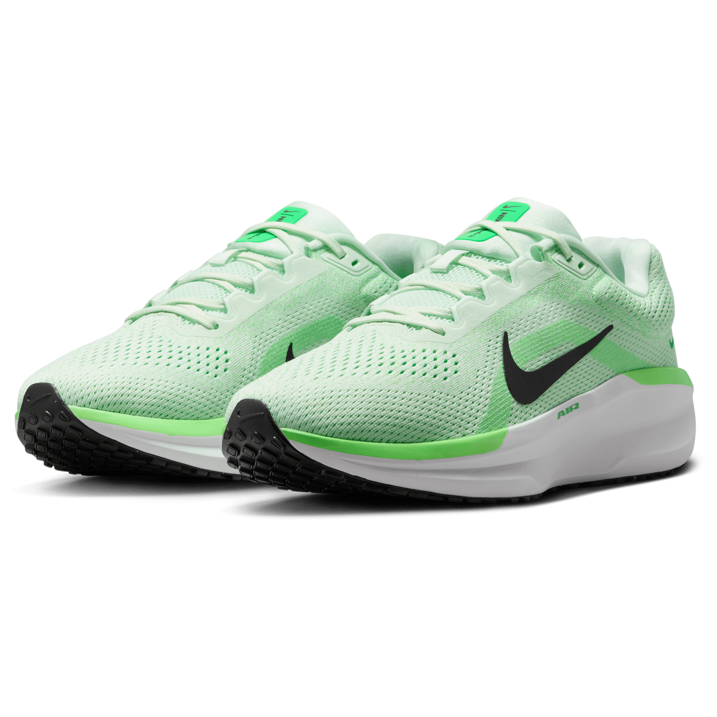 Nike Air Winflow 11 - Men's - Barely Green/Black/Green Strike