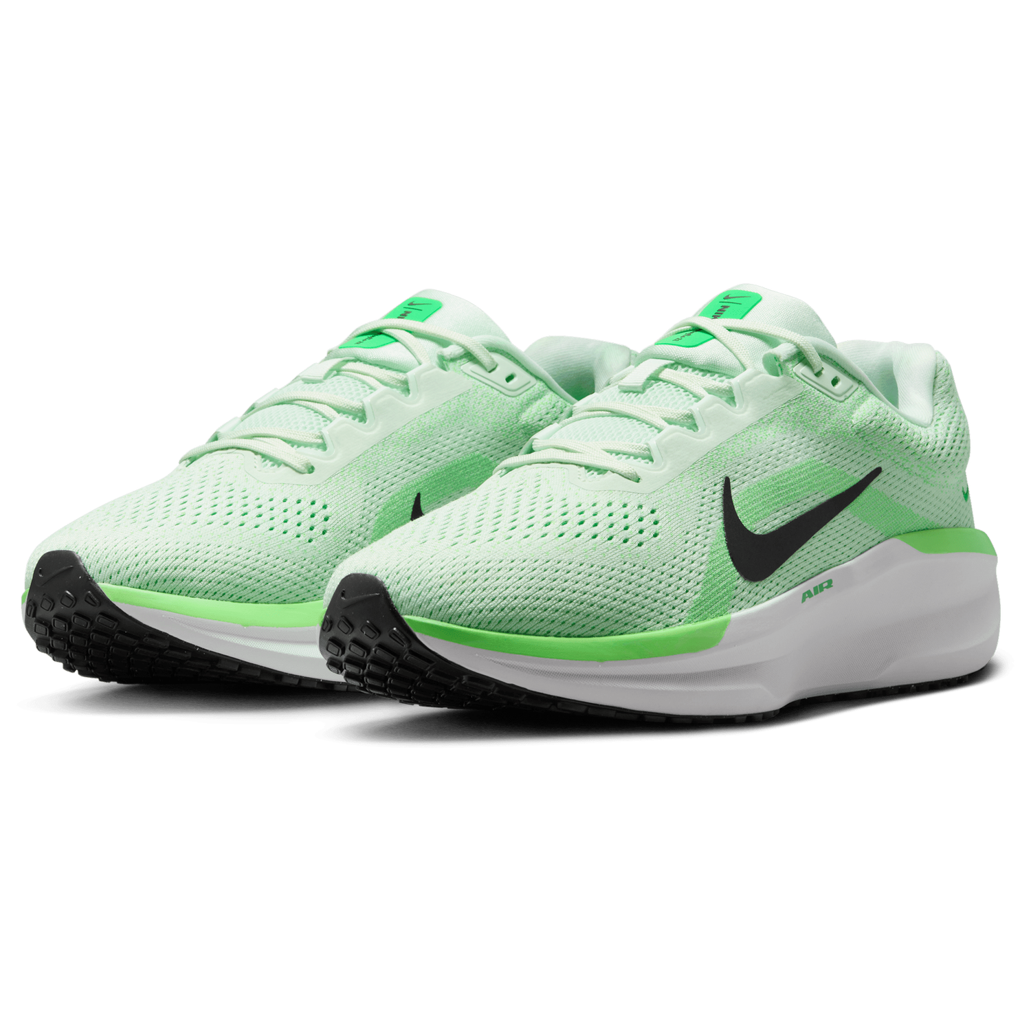 Nike Air Winflow 11 - Men's - Barely Green/Black/Green Strike