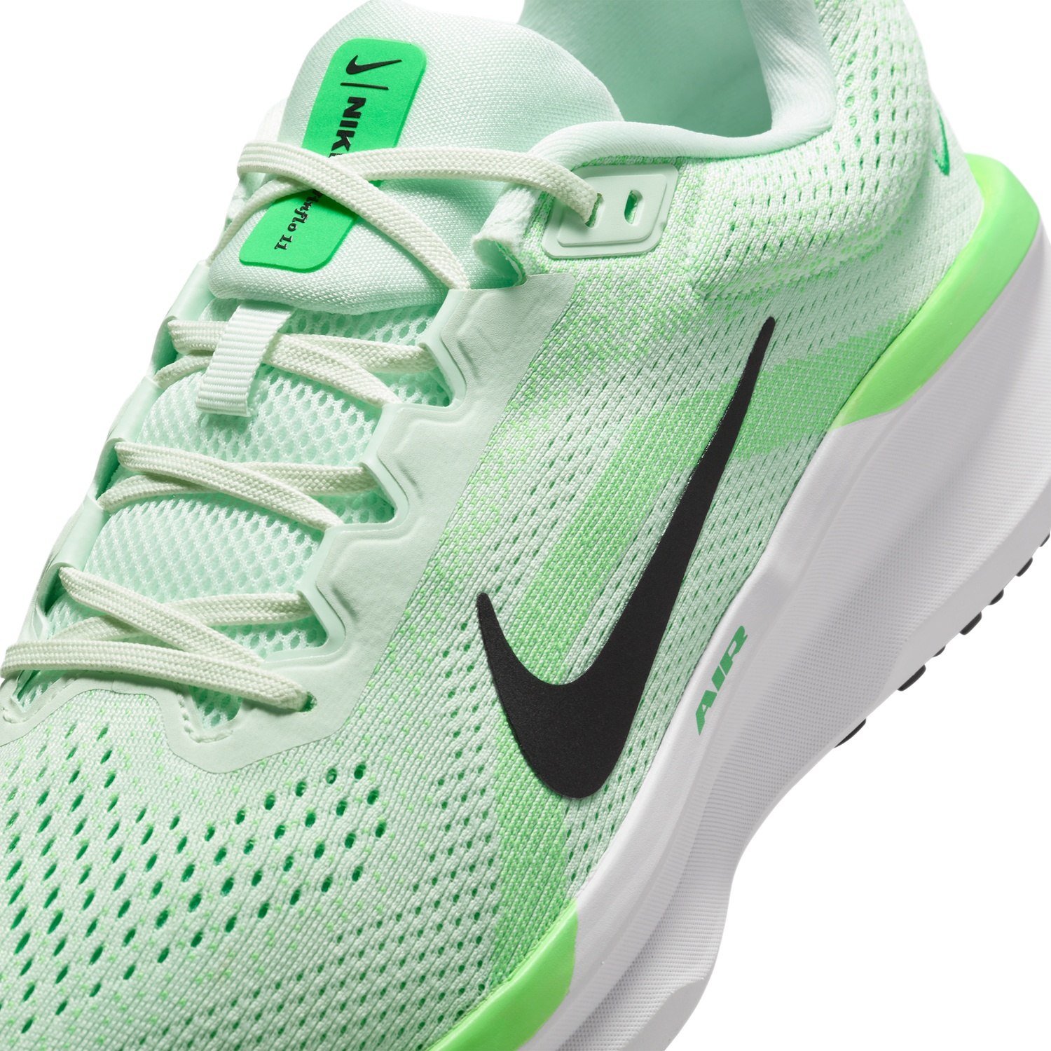 Nike Air Winflow 11 - Men's - Barely Green/Black/Green Strike