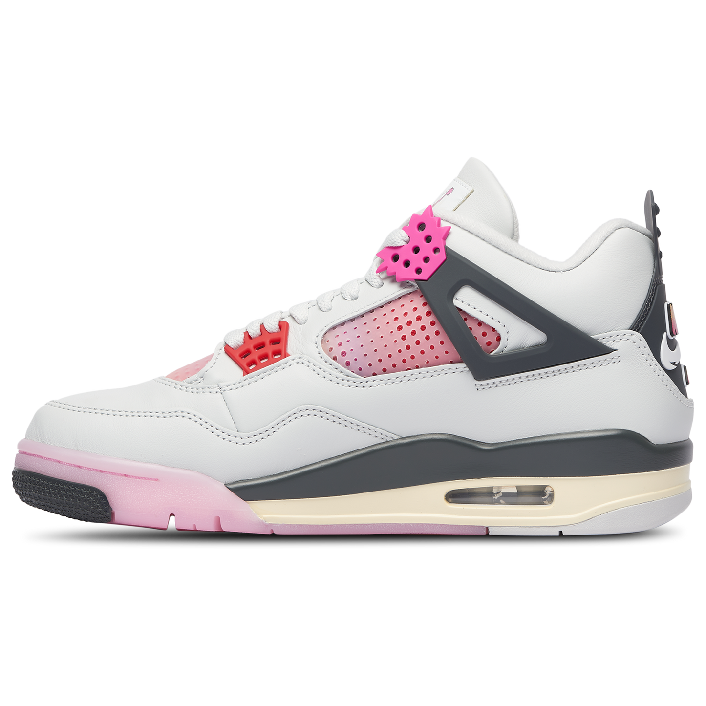 Jordan Retro 4 - Men's - White/Multi