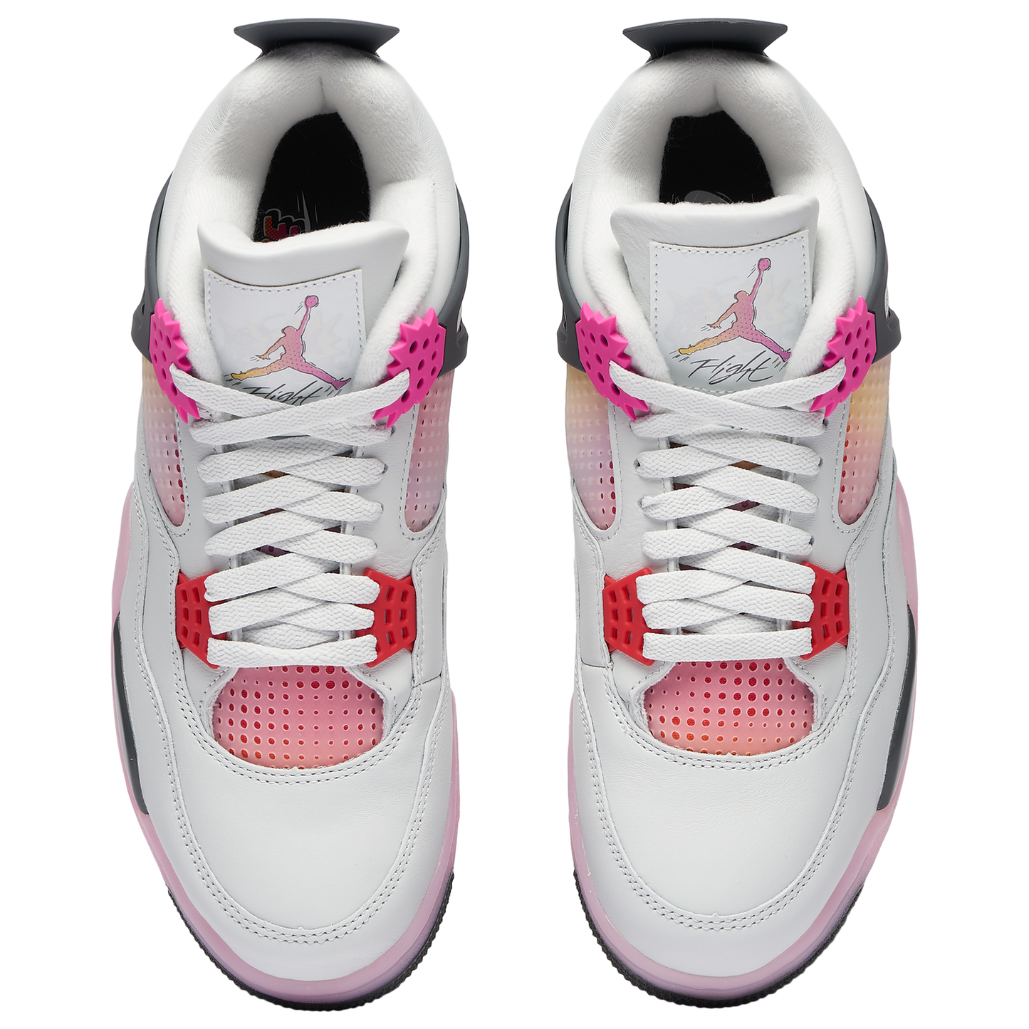 Jordan Retro 4 - Men's - White/Multi