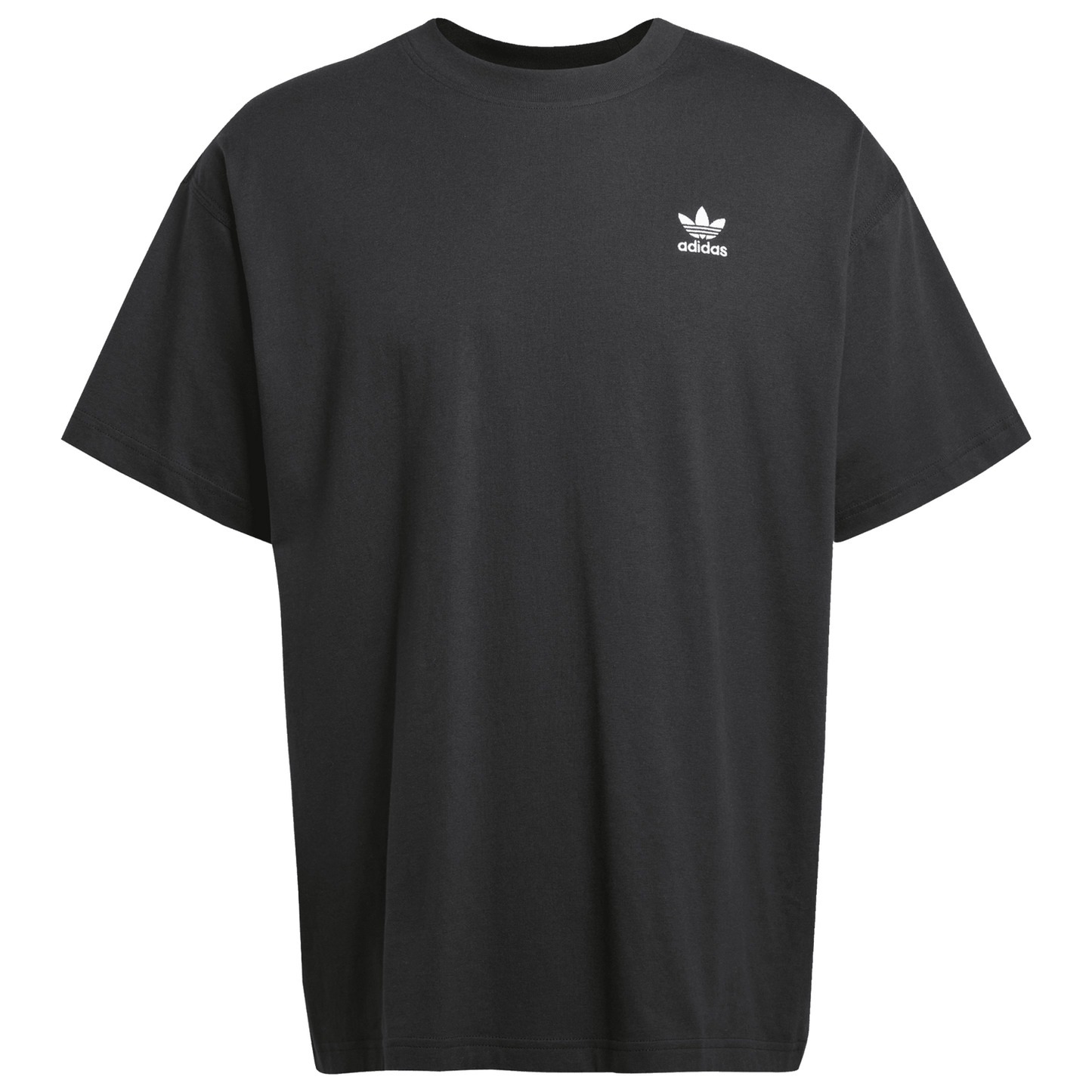 adidas Trefoil Essentials OS T-Shirt - Men's - Black/White