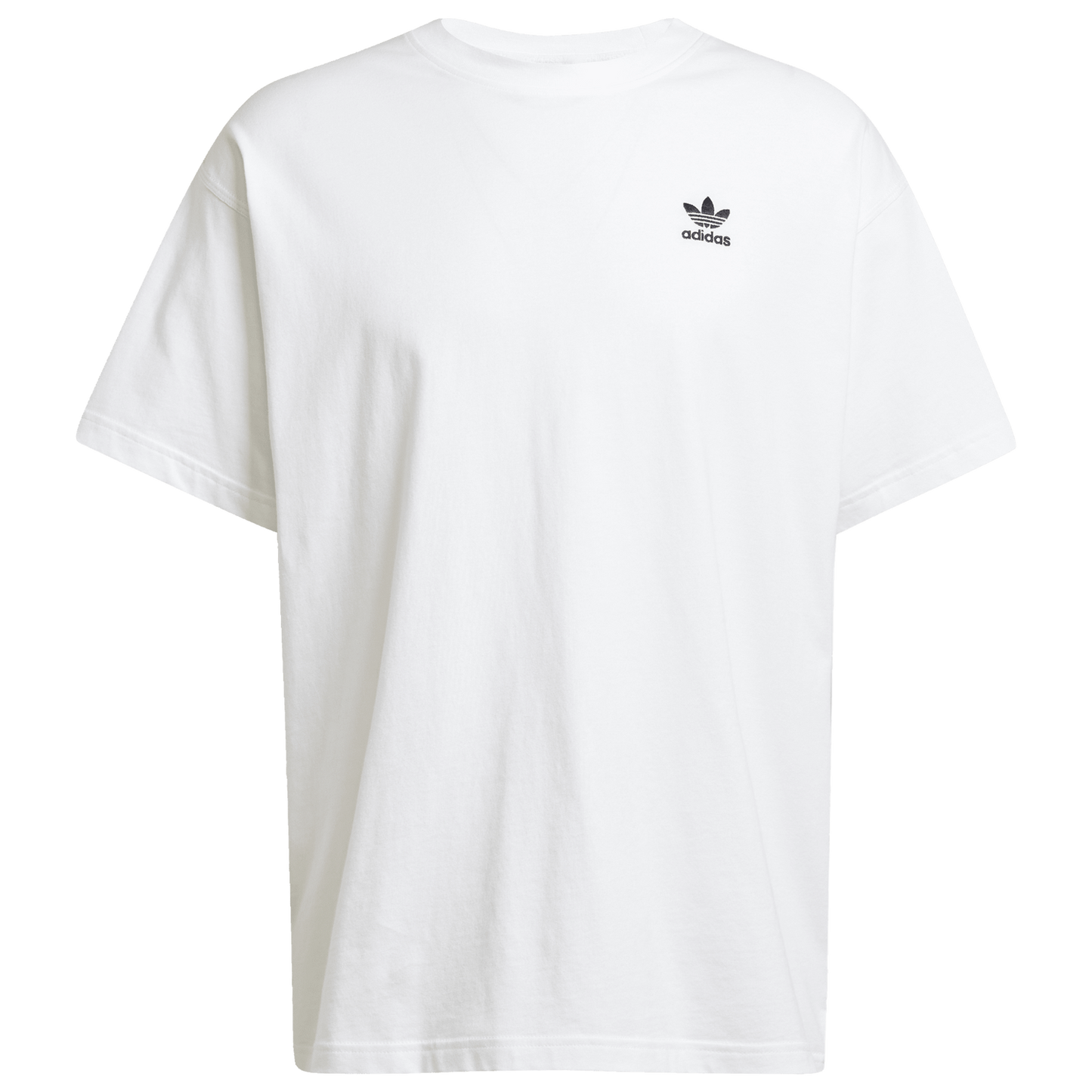 adidas Trefoil Essentials OS T-Shirt - Men's - White/Black