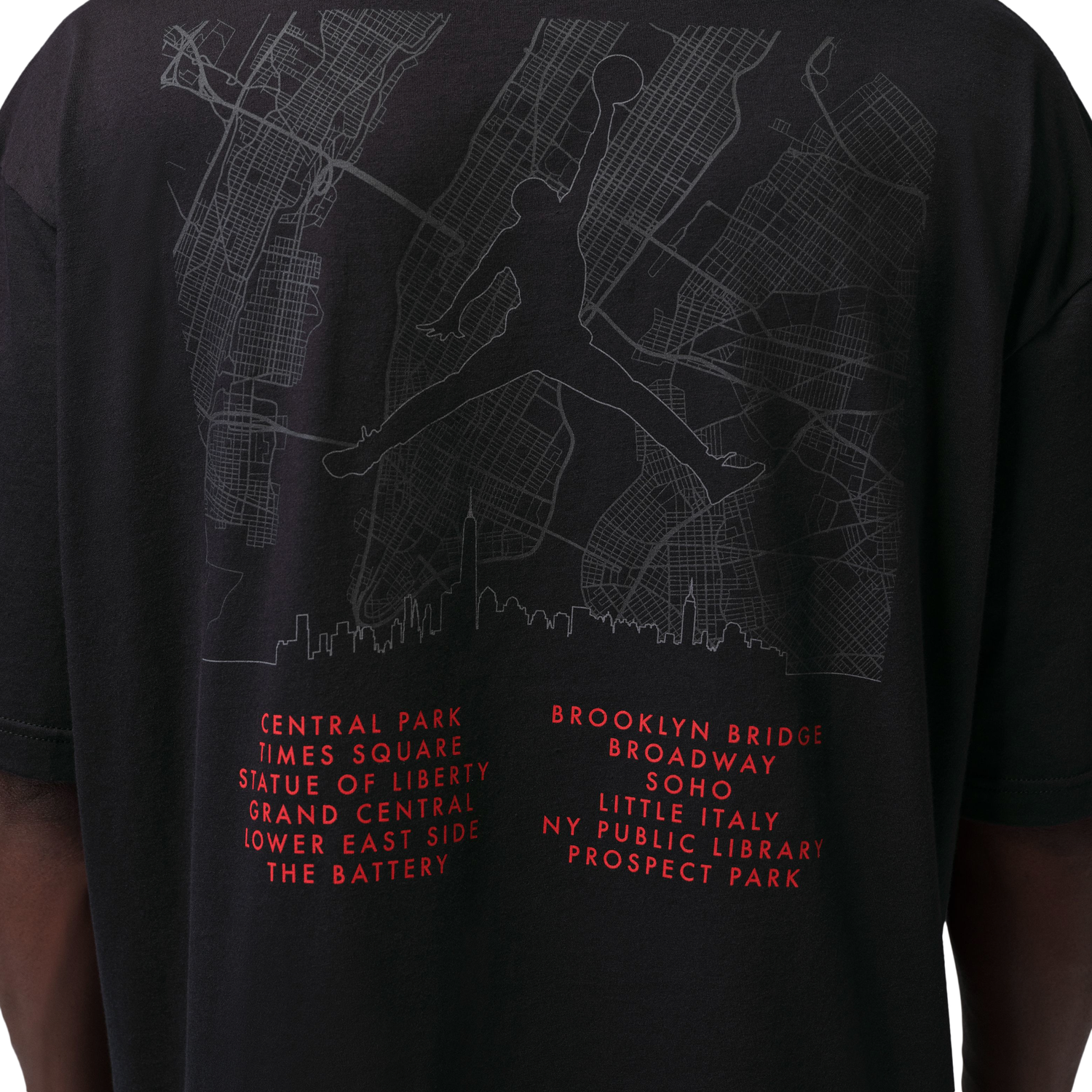 Jordan NYC 1996 Oversized Short Sleeve T-Shirt - Men's - White